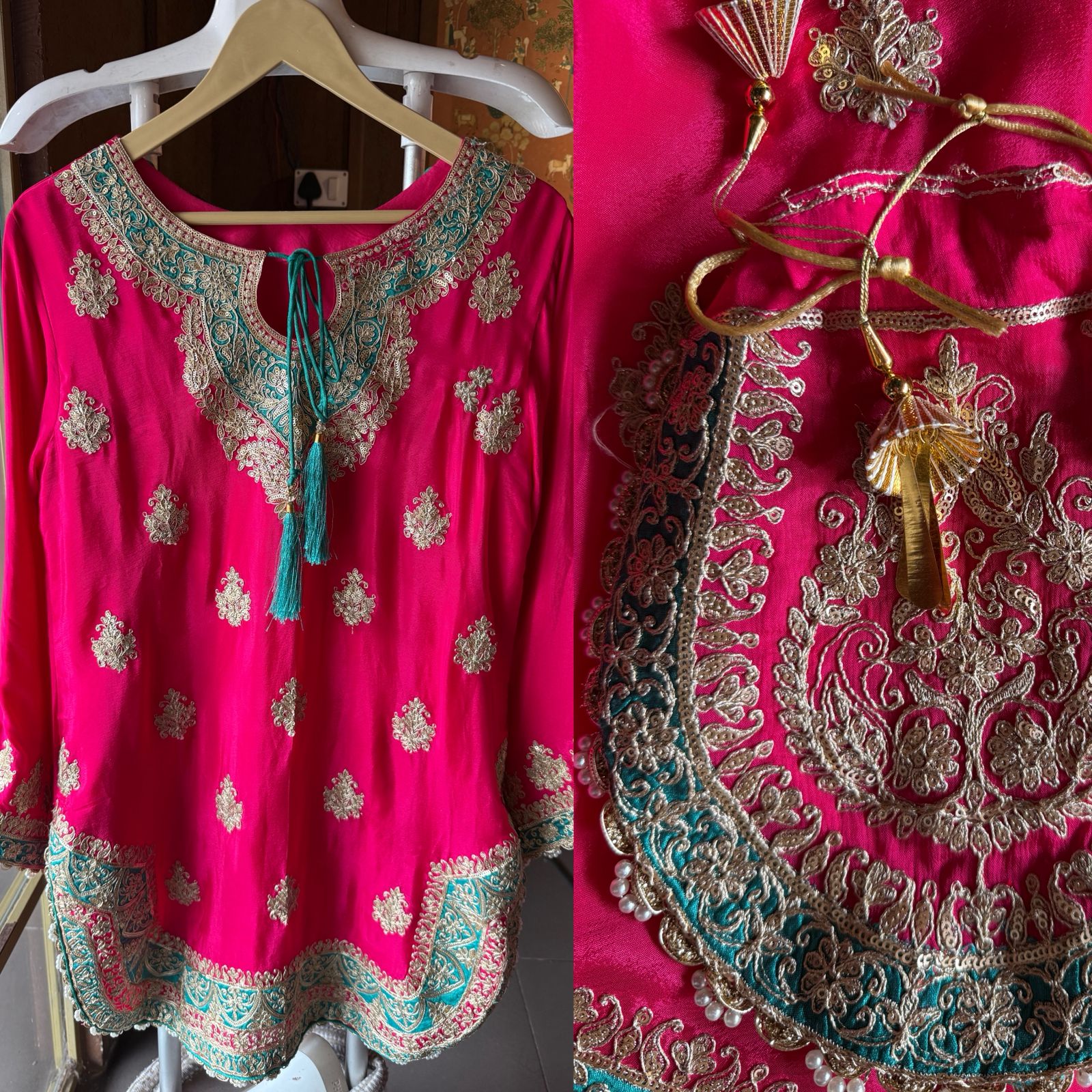 Beautiful ethnic sharara set