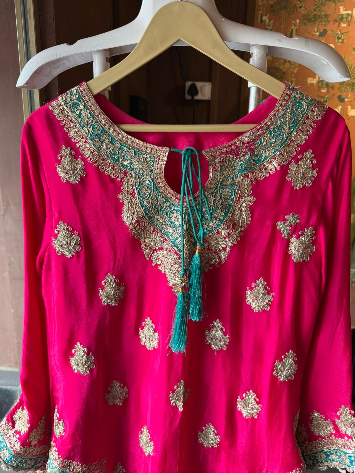 Beautiful ethnic sharara set