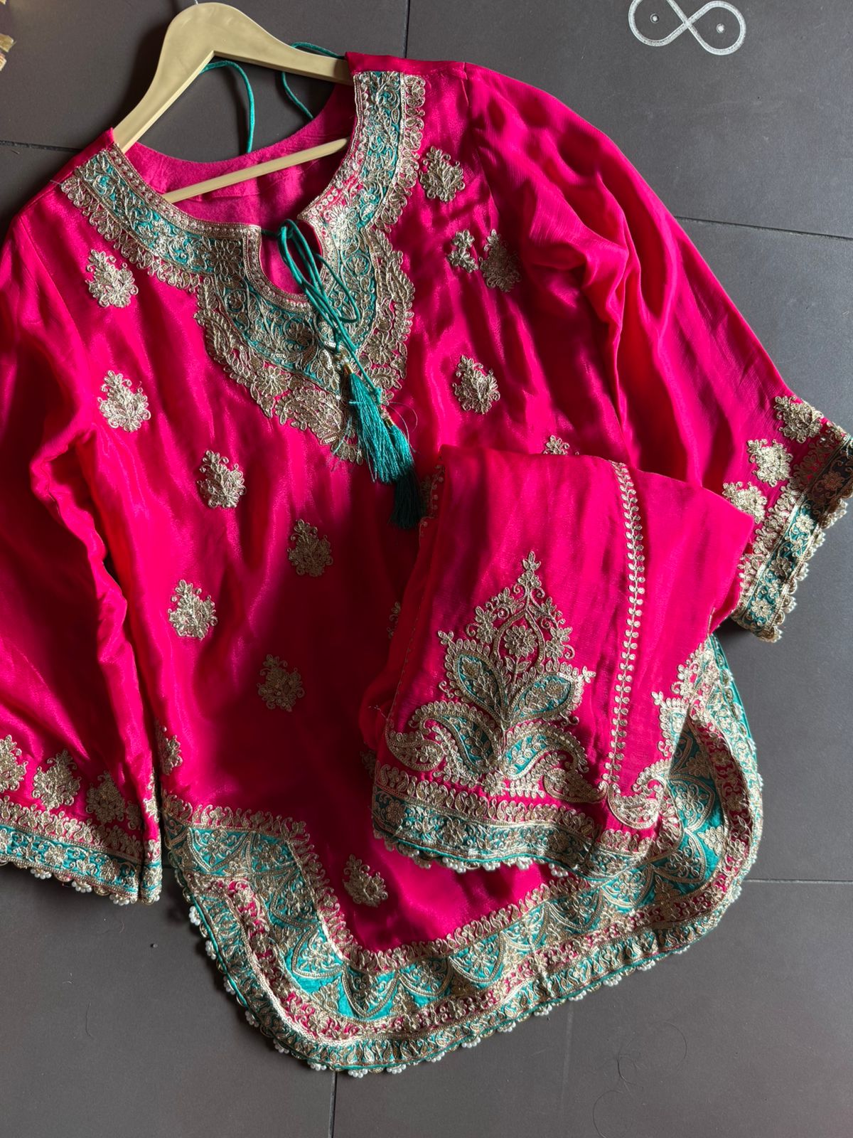 Beautiful ethnic sharara set
