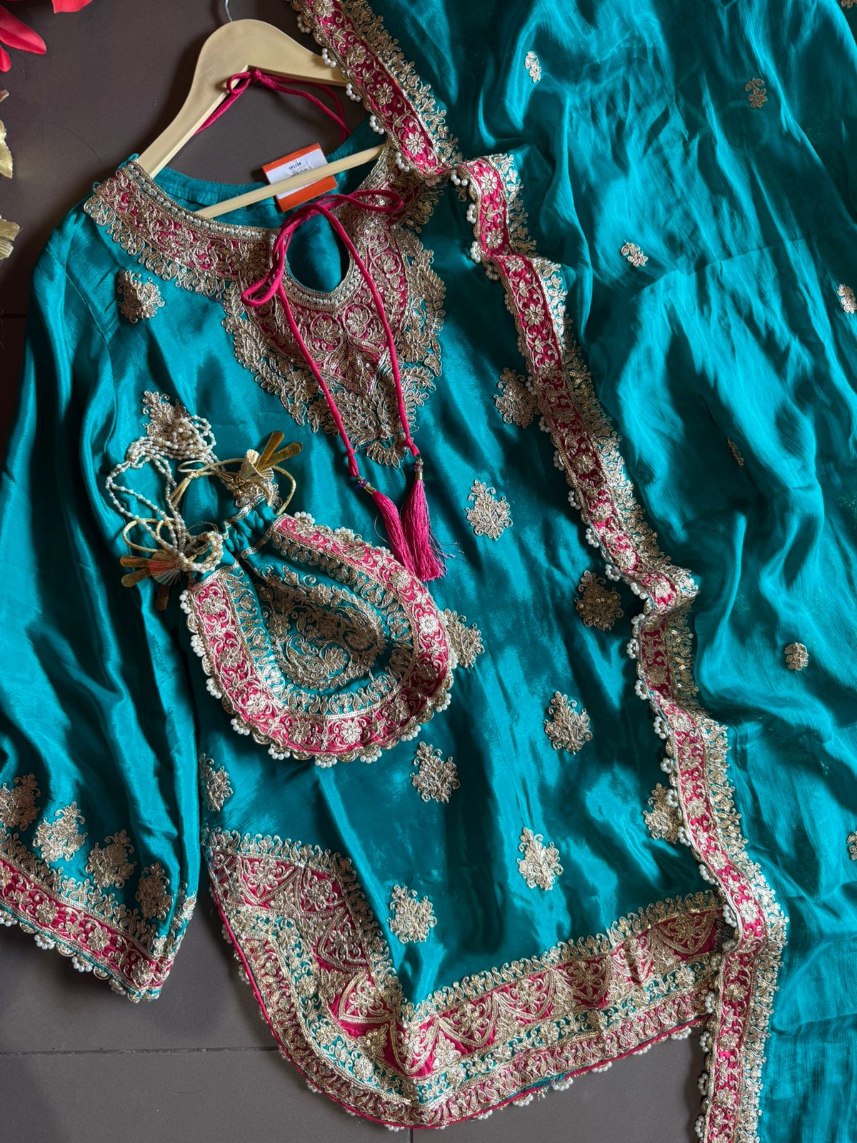 Beautiful ethnic sharara set