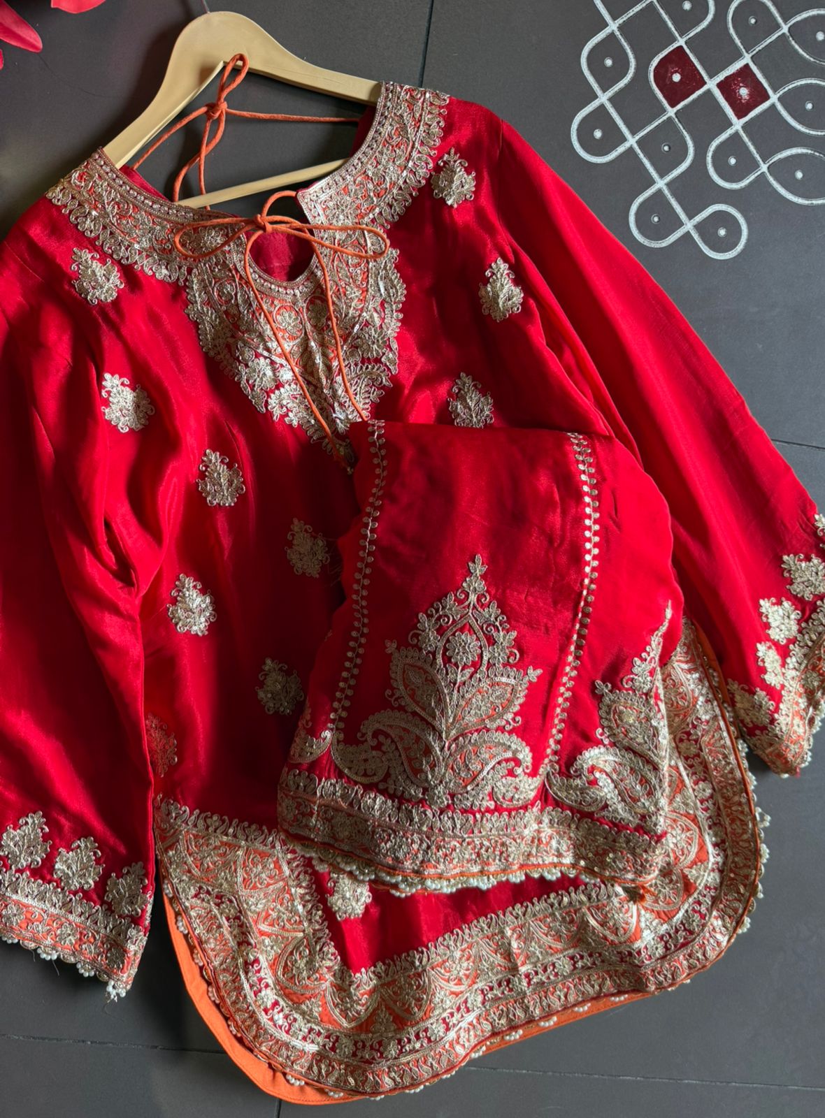 Beautiful ethnic sharara set