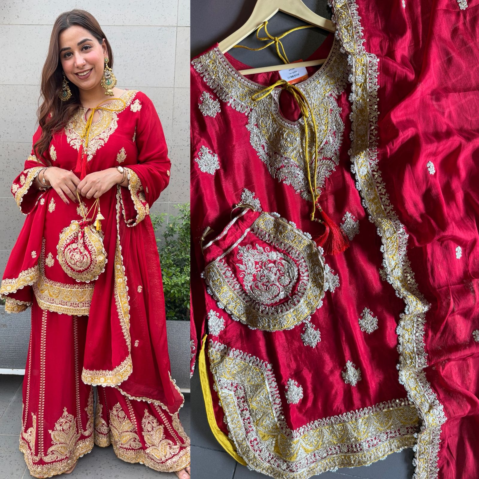 Beautiful ethnic sharara set