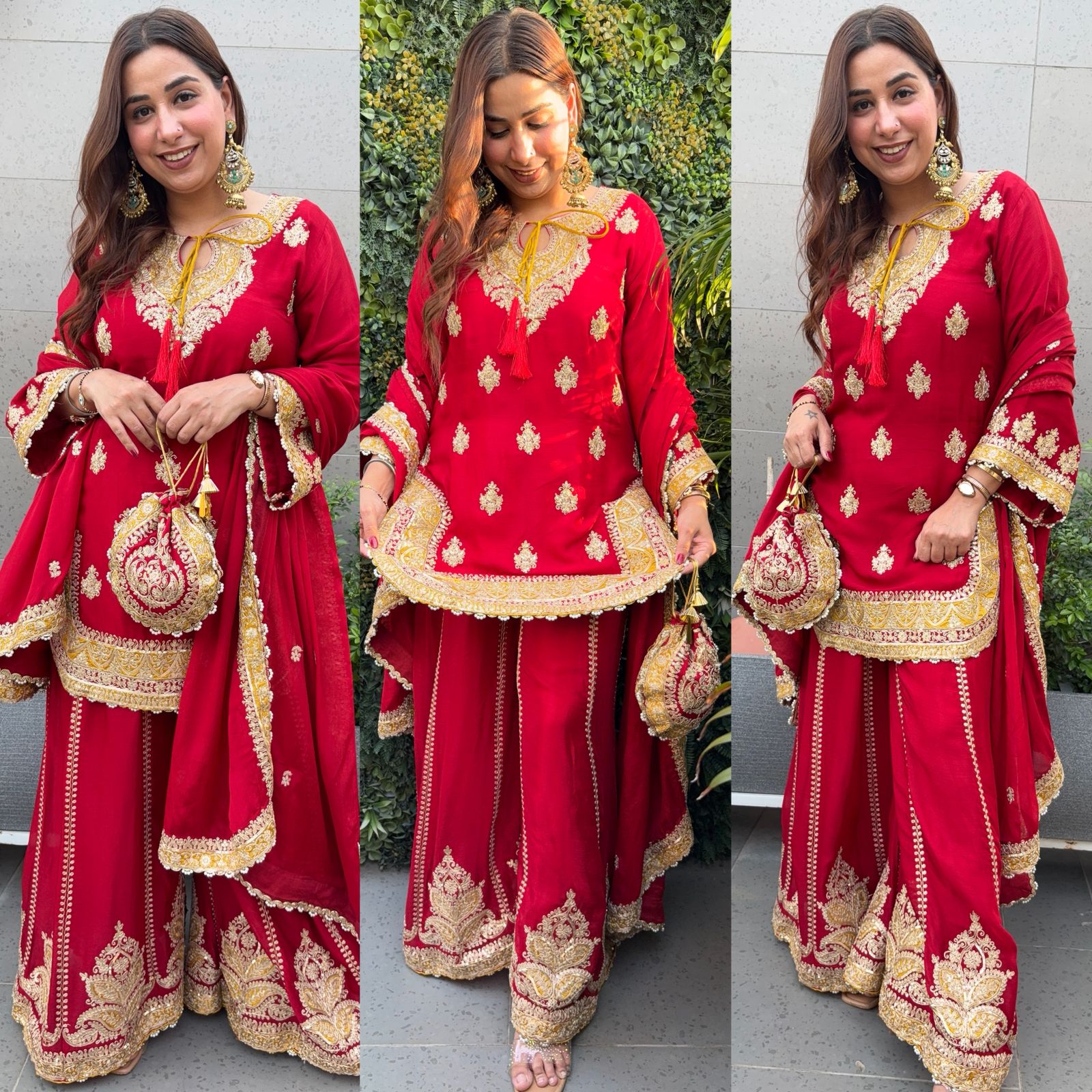 Beautiful ethnic sharara set