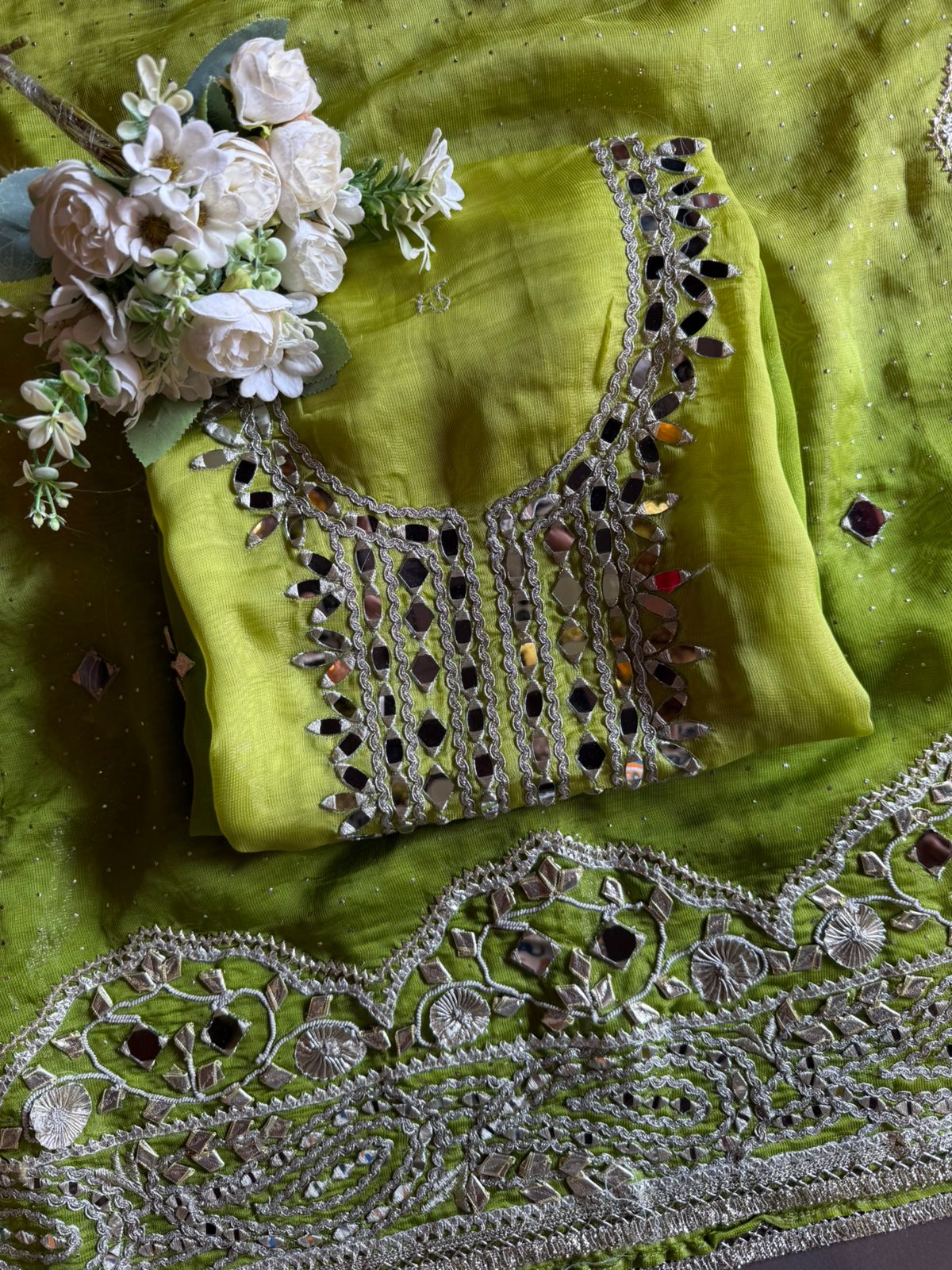 Beautiful ombré shaded unstitched Suits