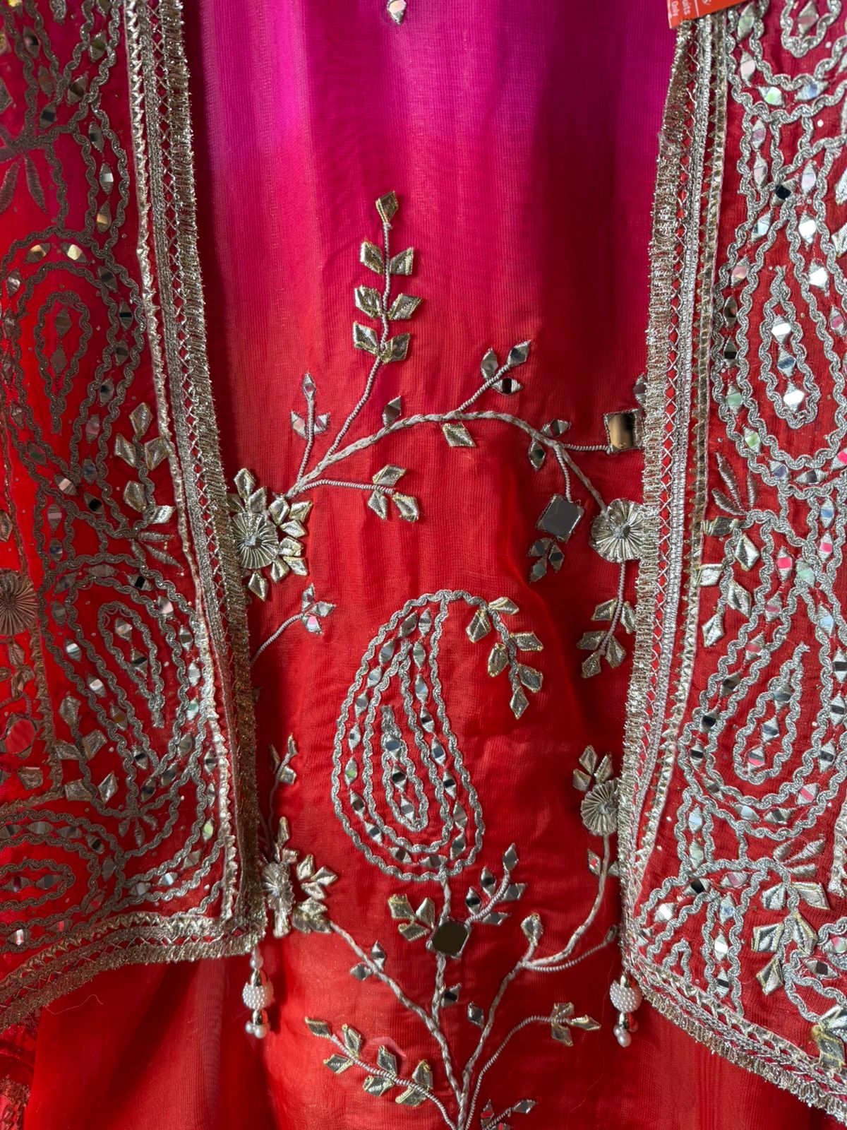 Beautiful ombré shaded unstitched Suits