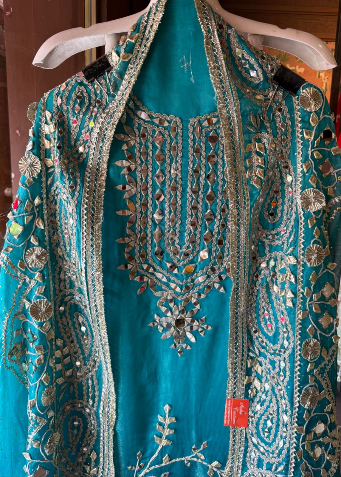 Beautiful ombré shaded unstitched Suits