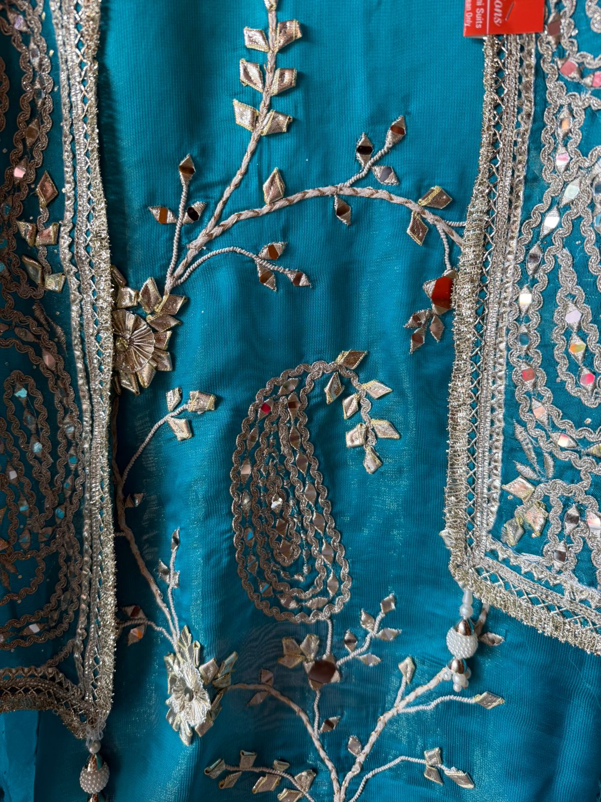 Beautiful ombré shaded unstitched Suits