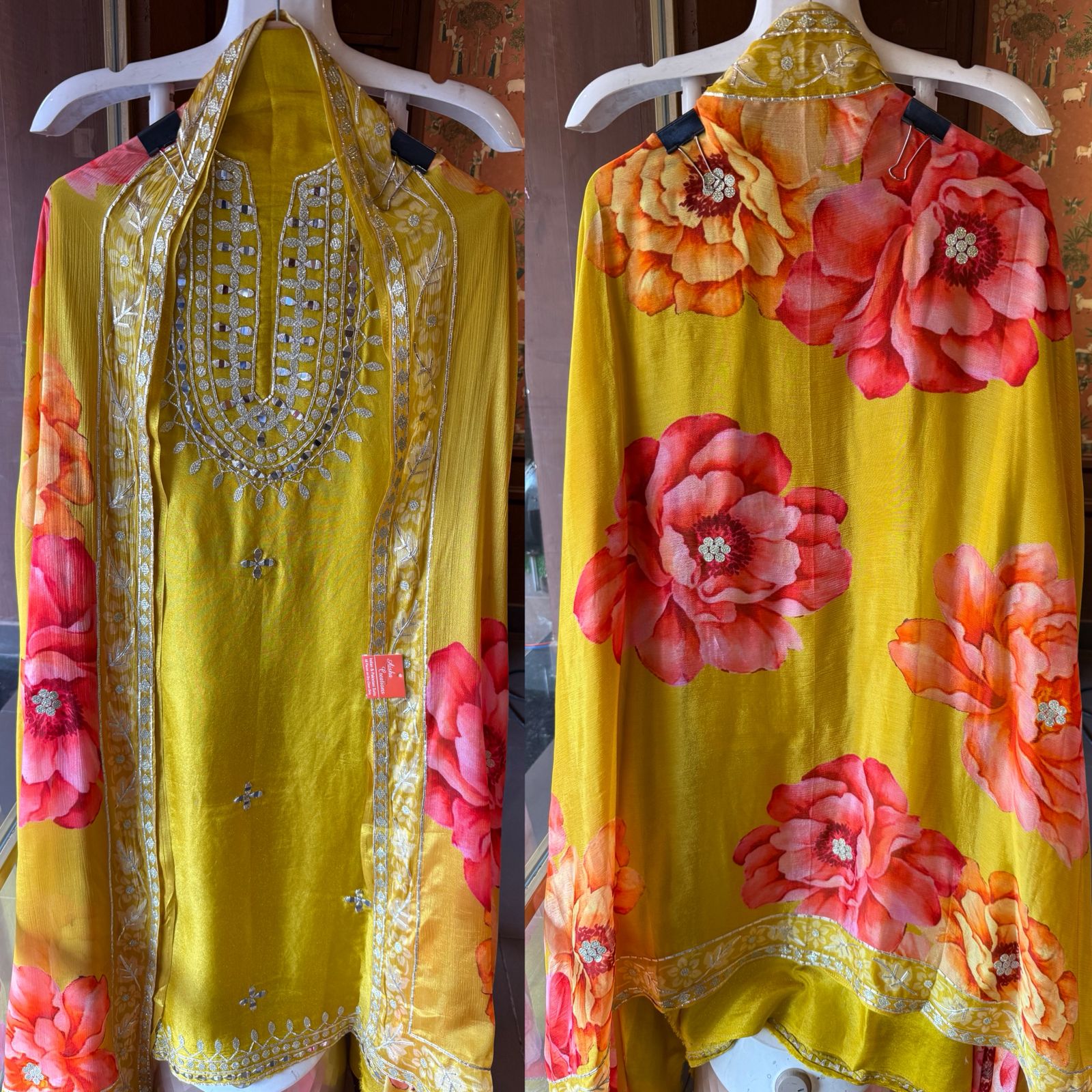 Vibrant and modernbtraditional wear