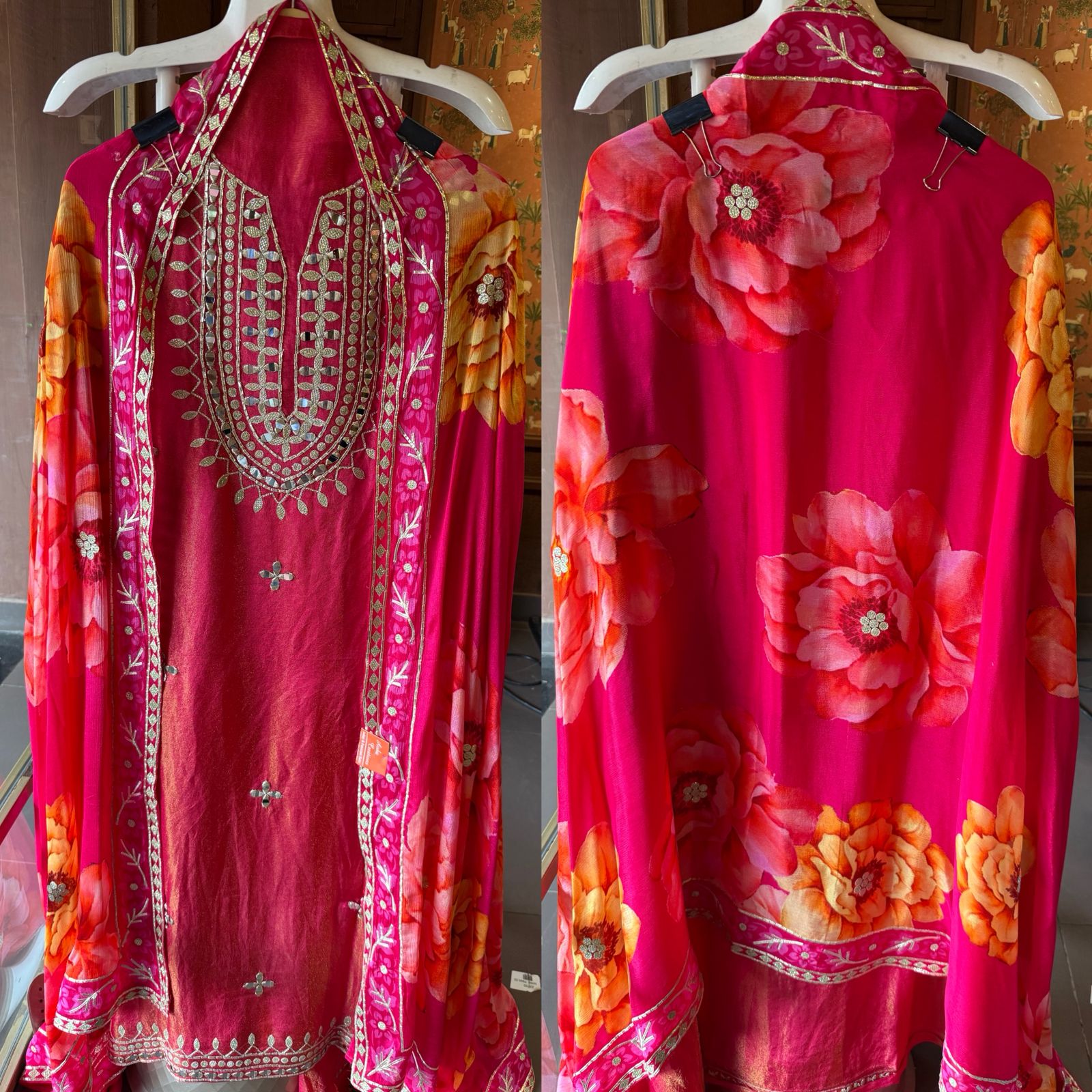 Vibrant and modernbtraditional wear