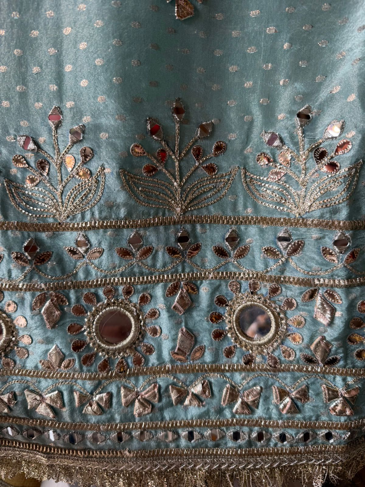 Self woven tissue unstitched Shirt