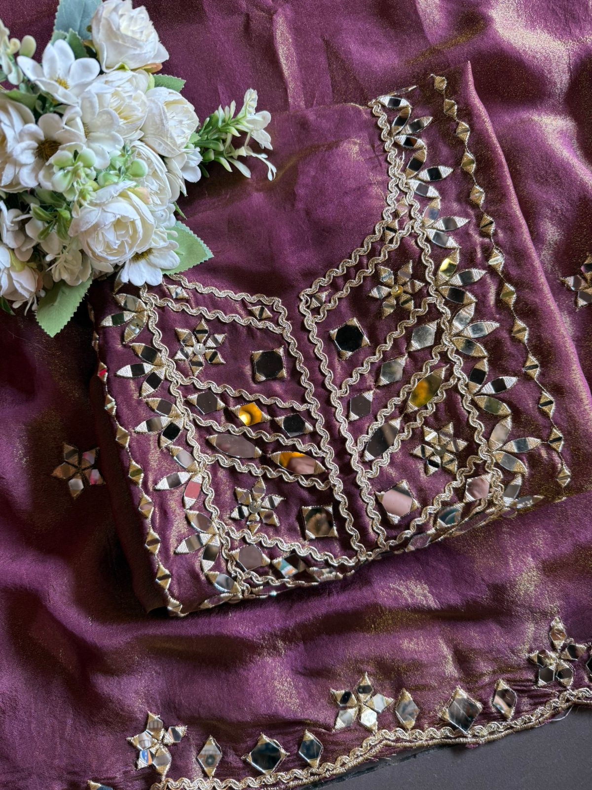 Shimmer Soft tissue shirt