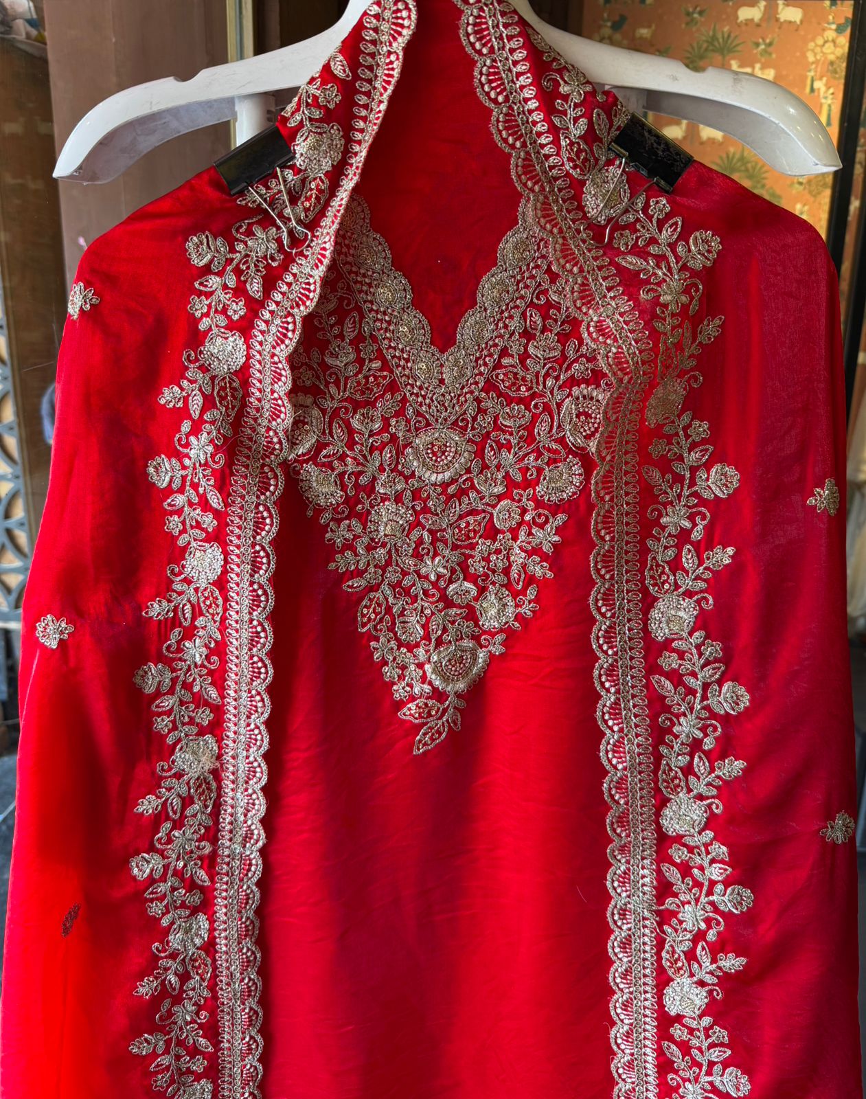 Glass Silk Unstitched Suit