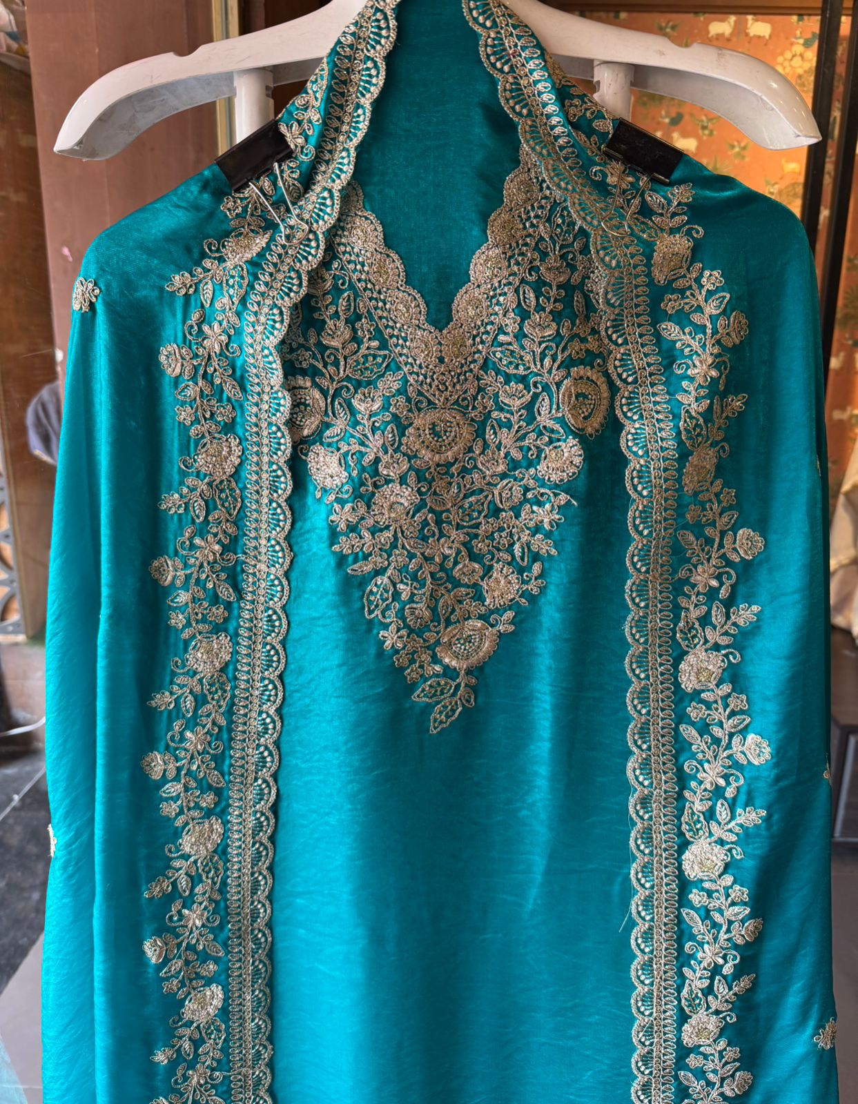 Glass Silk Unstitched Suit