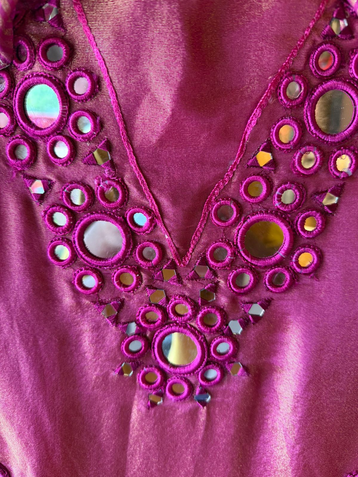 Shimmer tissue unstitched Suits