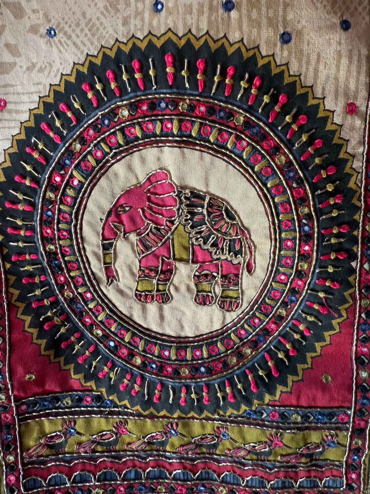 Pure MAHESHWARI SILK suit