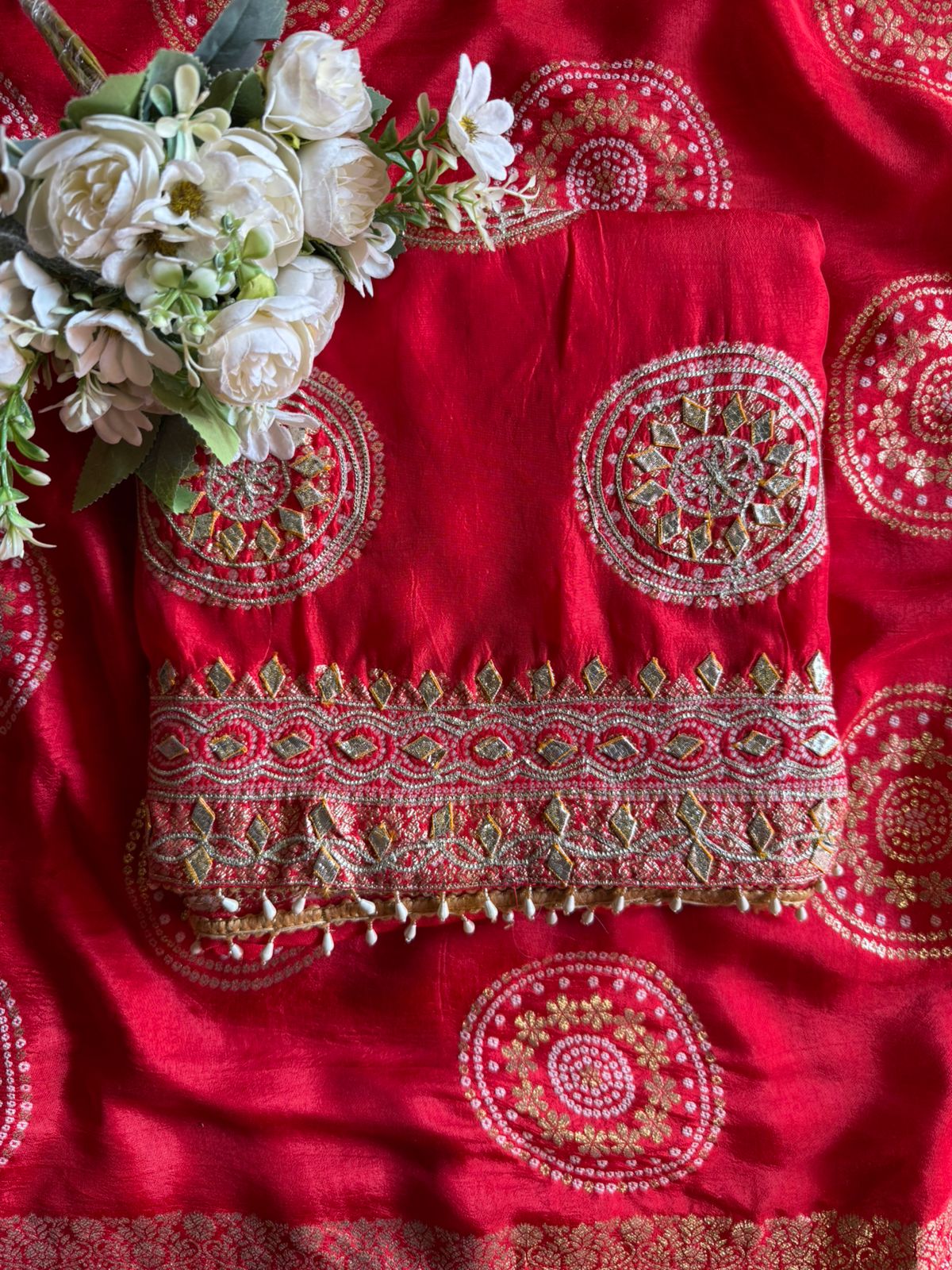 Seautiful festive ethnic suit