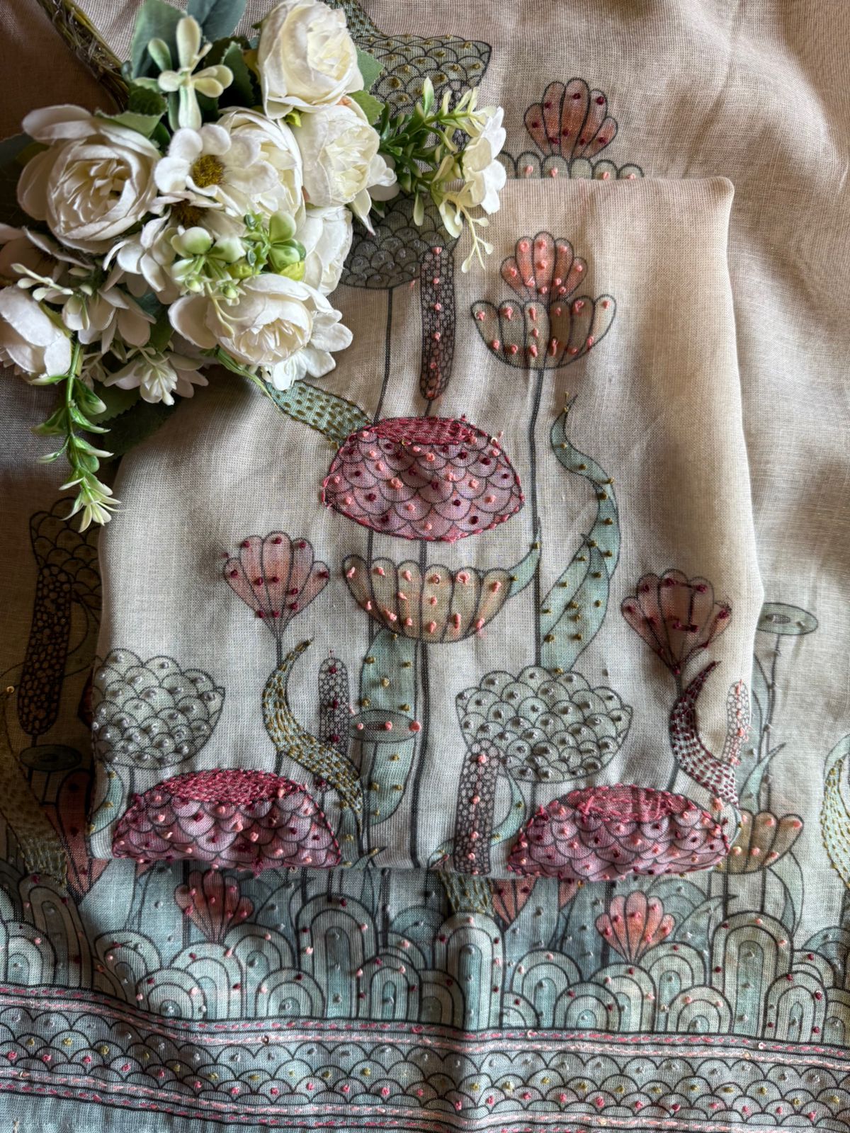 SEMI FORMALS UNSTITCHED SUITS