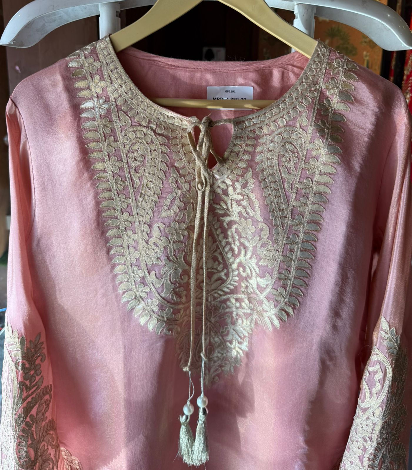 Shimmer tissue Long coord set