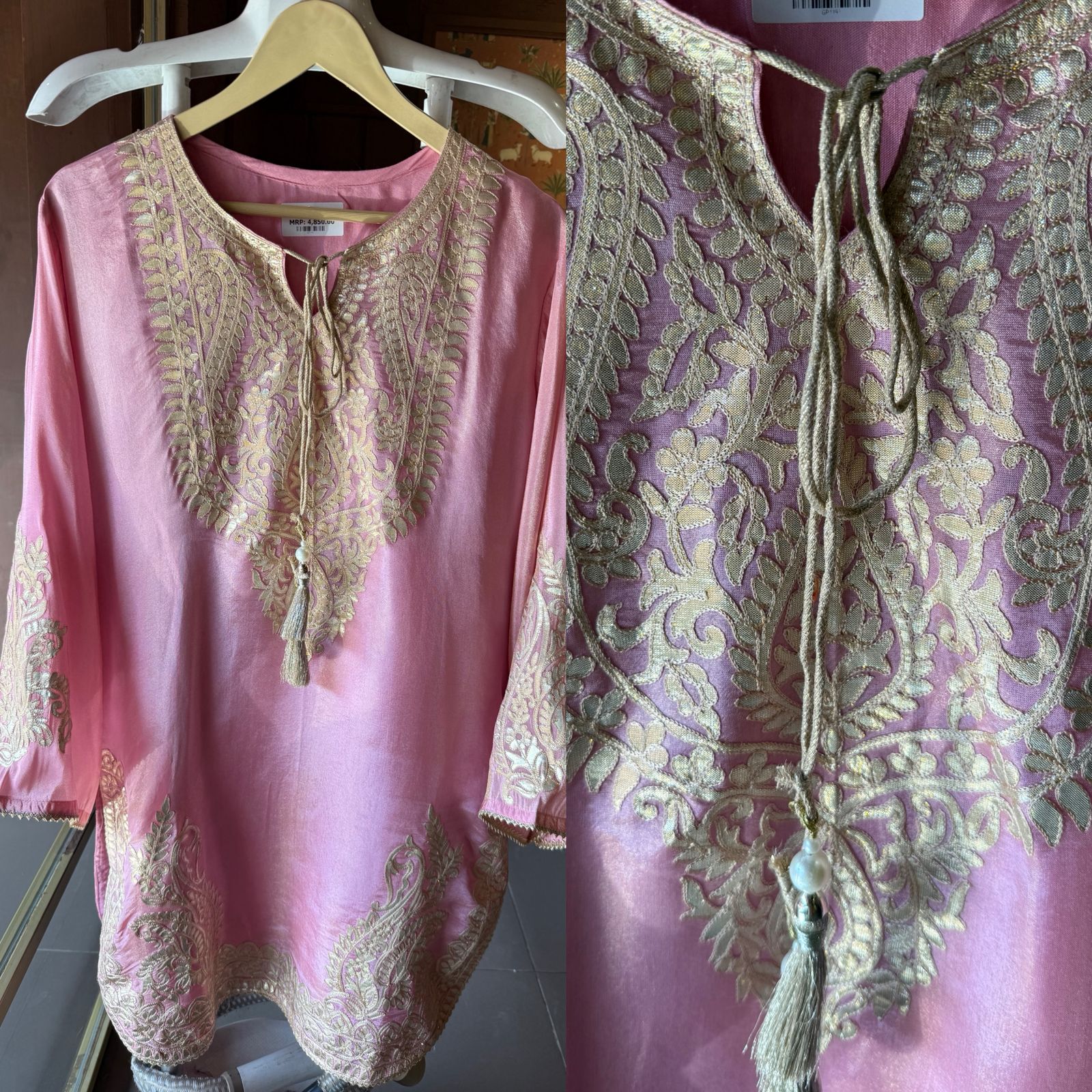 Shimmer tissue Long coord set