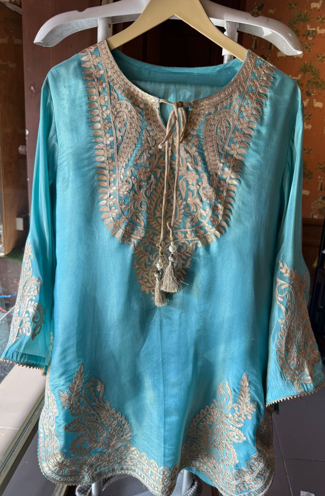 Shimmer tissue Long coord set