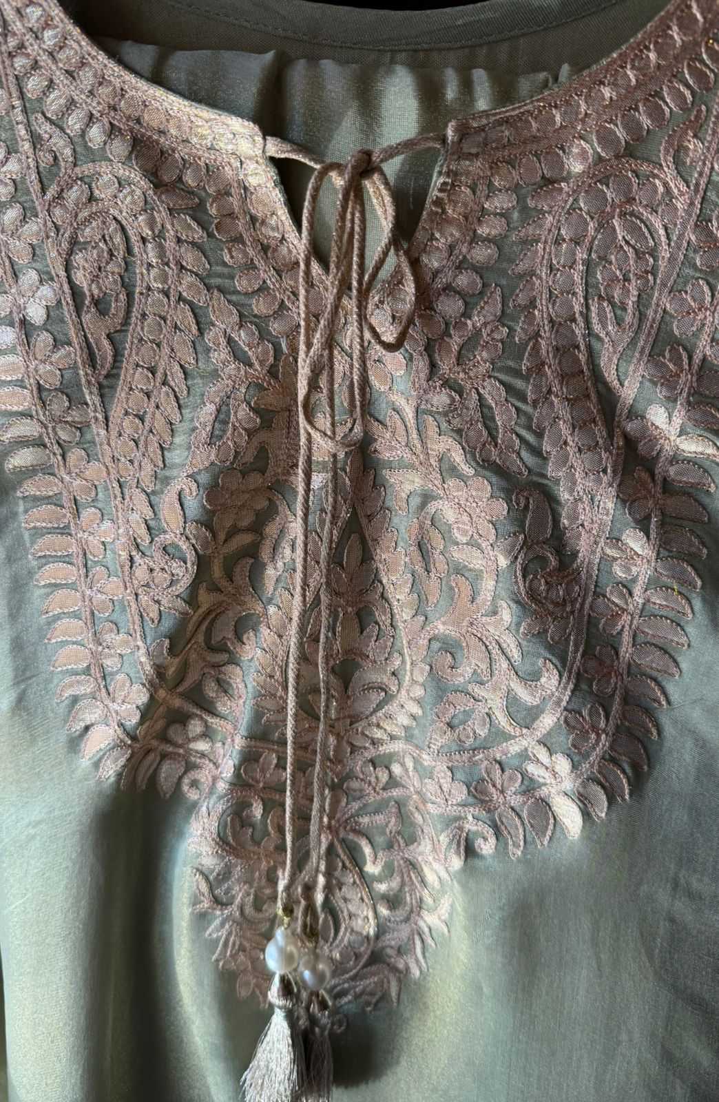 Shimmer tissue Long coord set