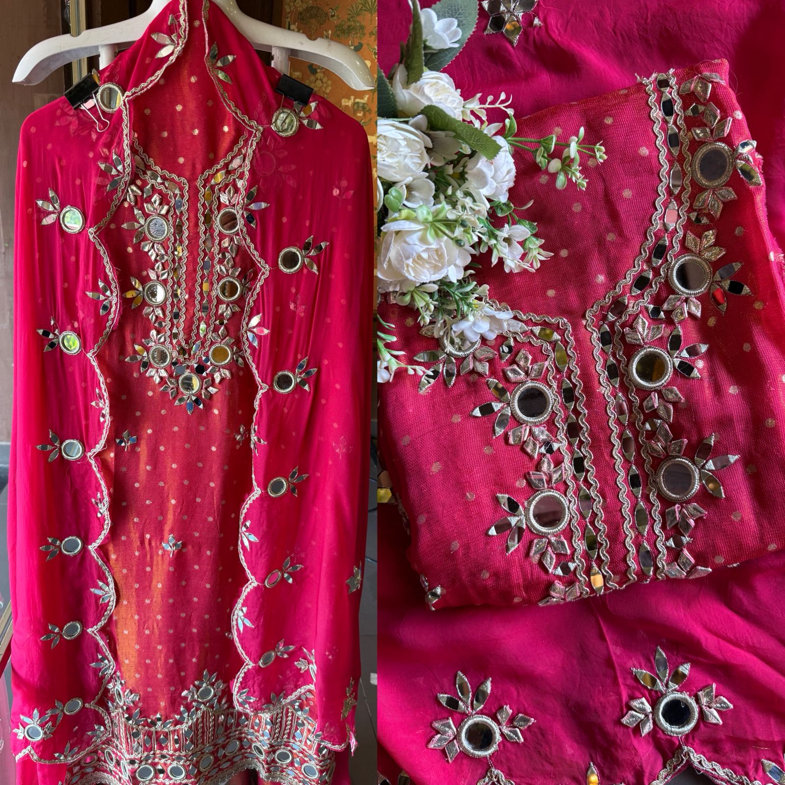 Shimmer Soft tissue booti shirt