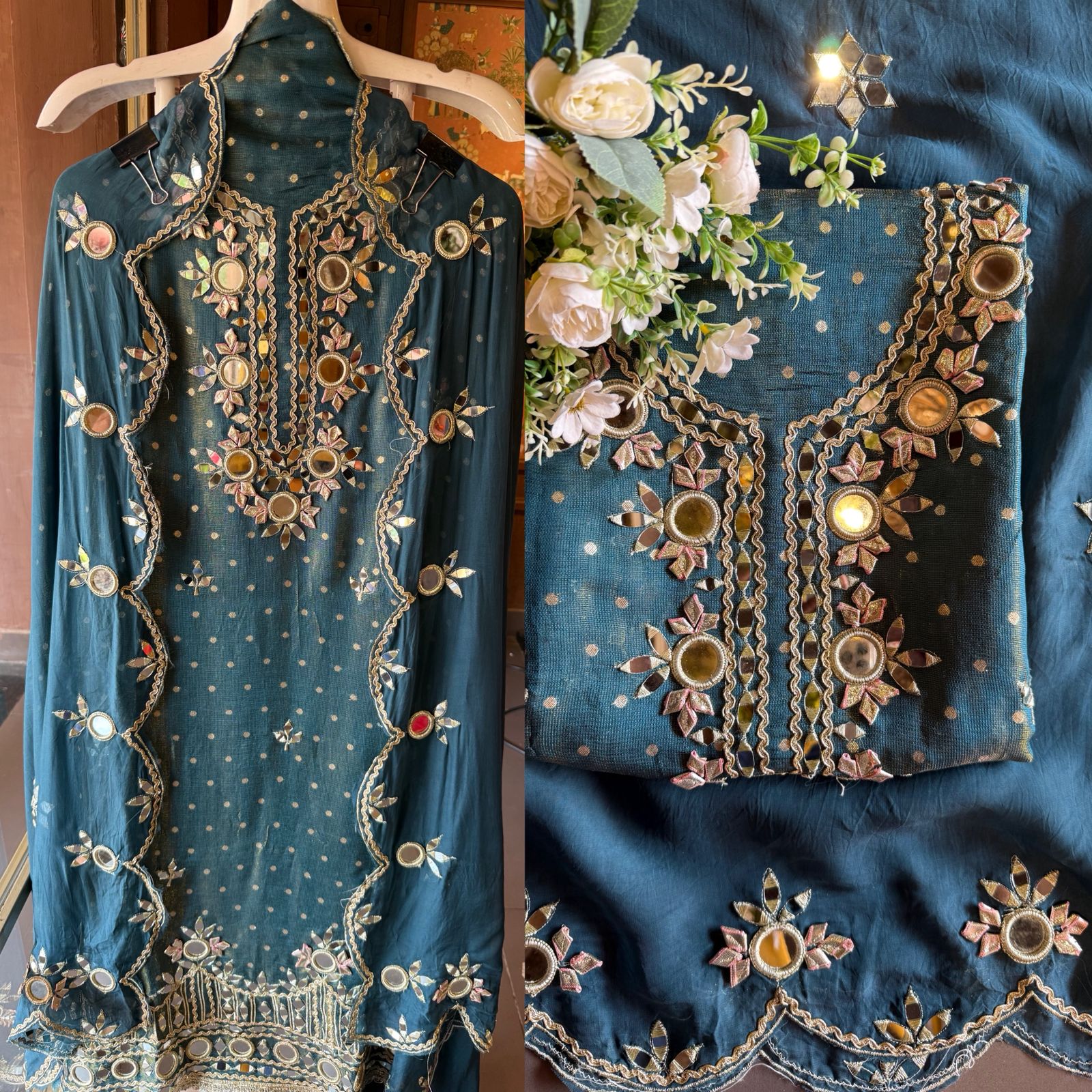 Shimmer Soft tissue booti shirt