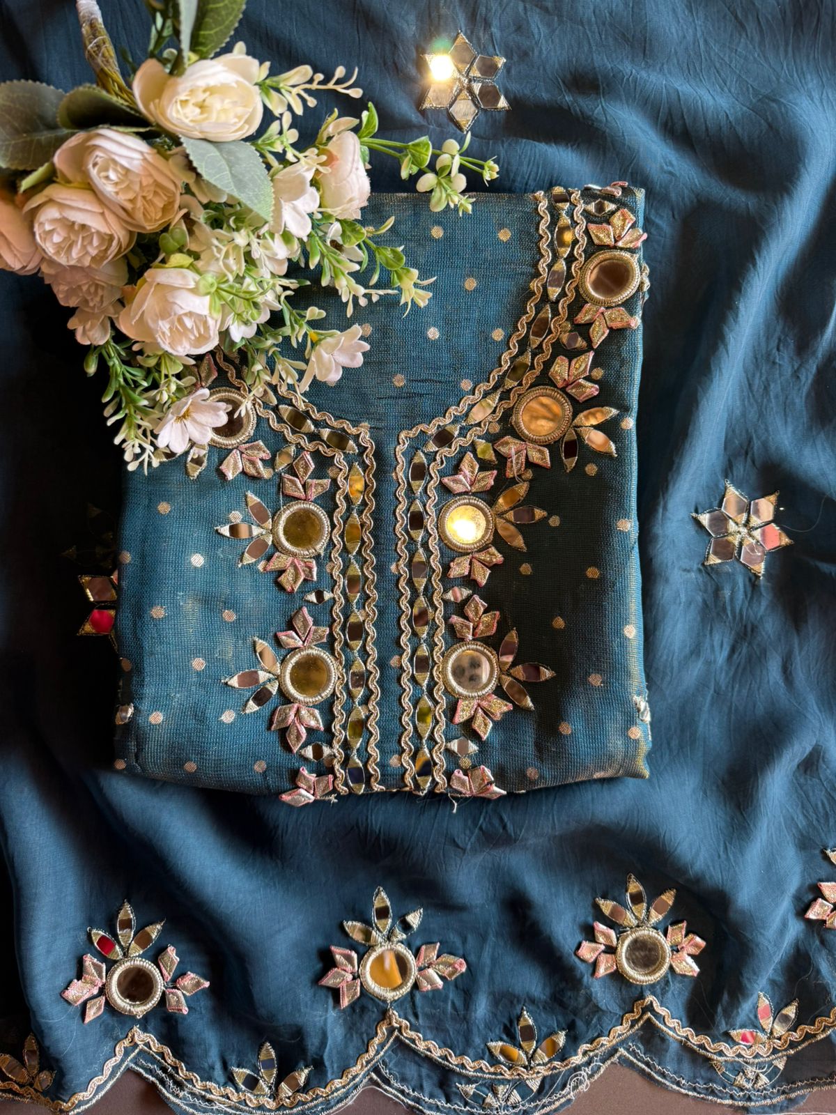 Shimmer Soft tissue booti shirt