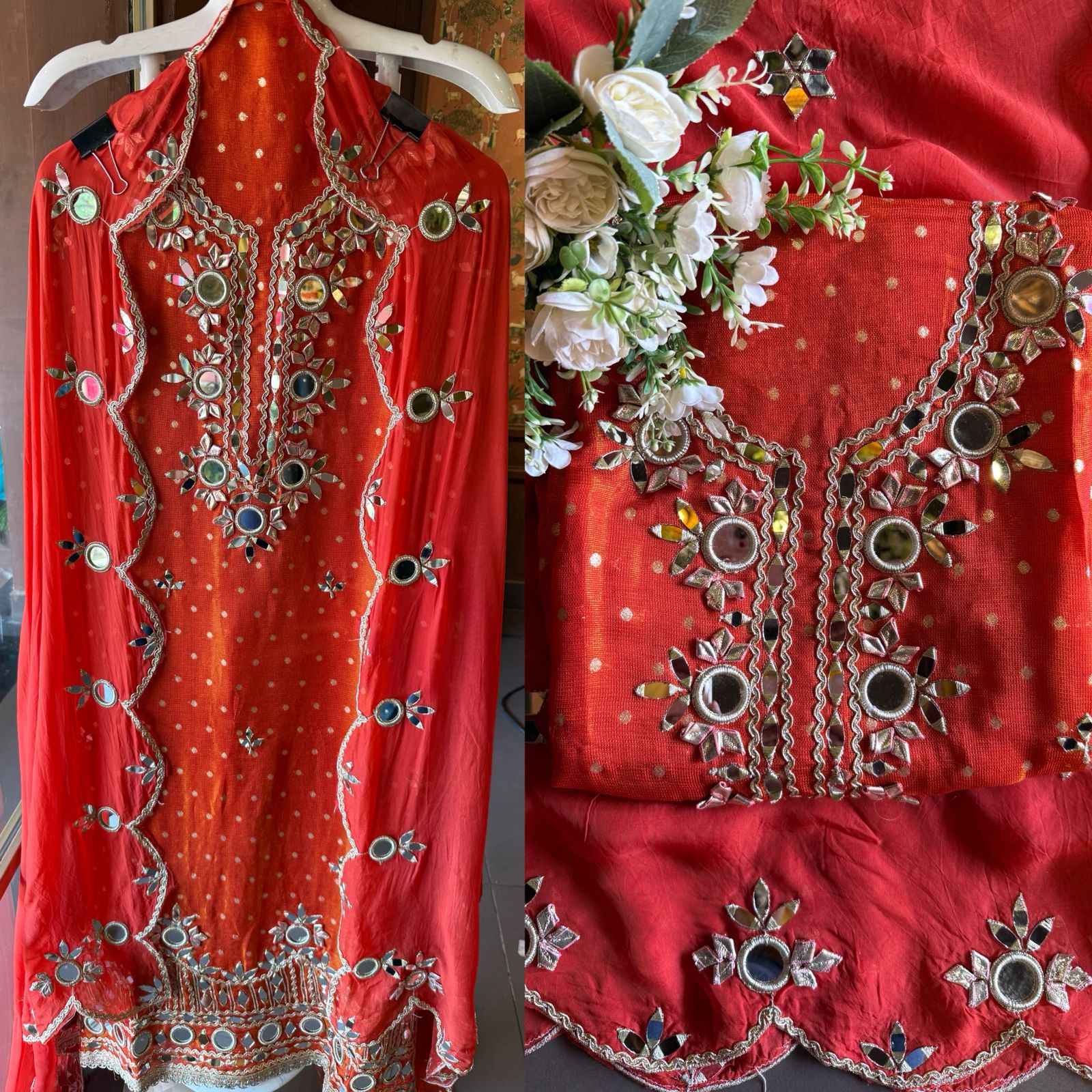 Shimmer Soft tissue booti shirt