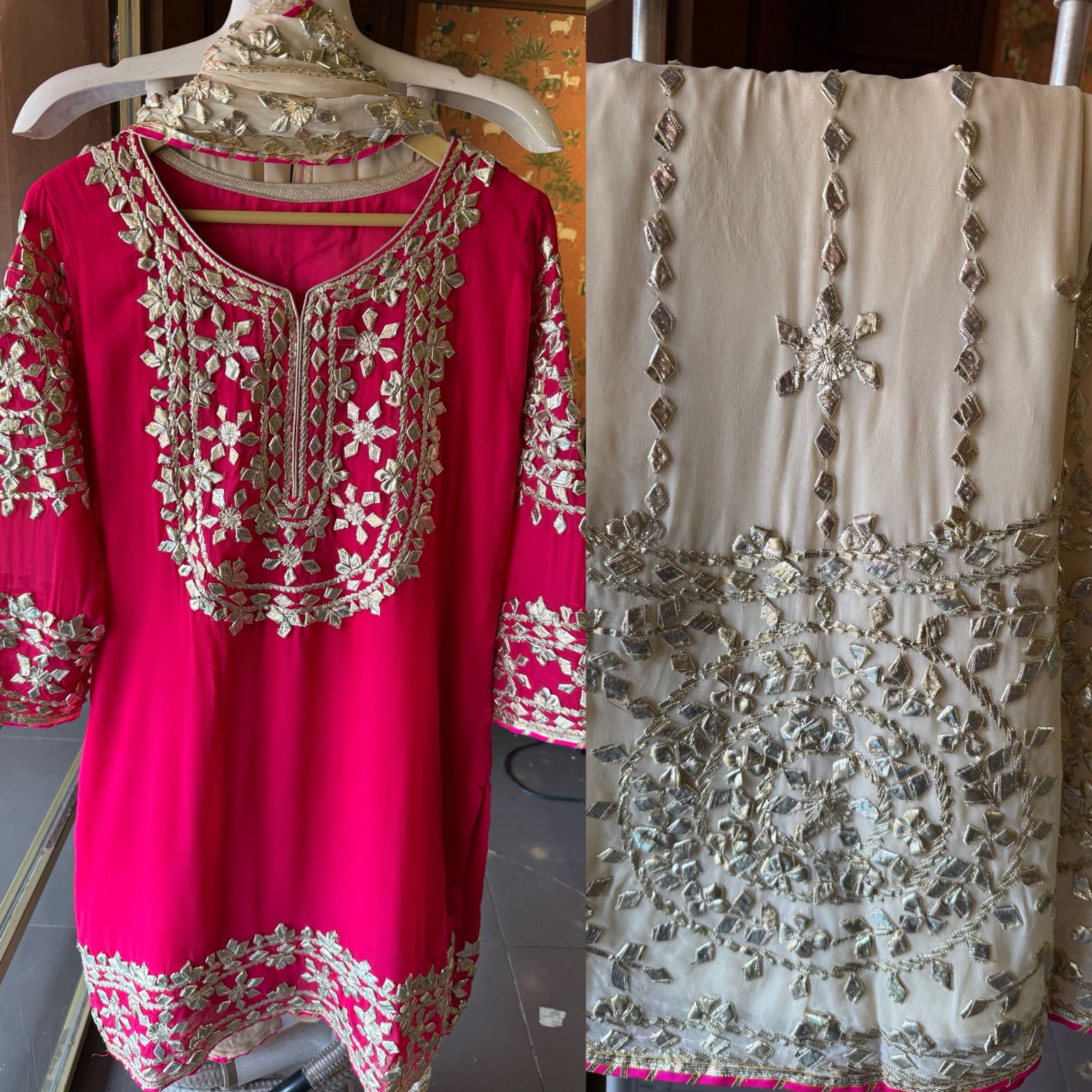 Cherry Gotta-work suit