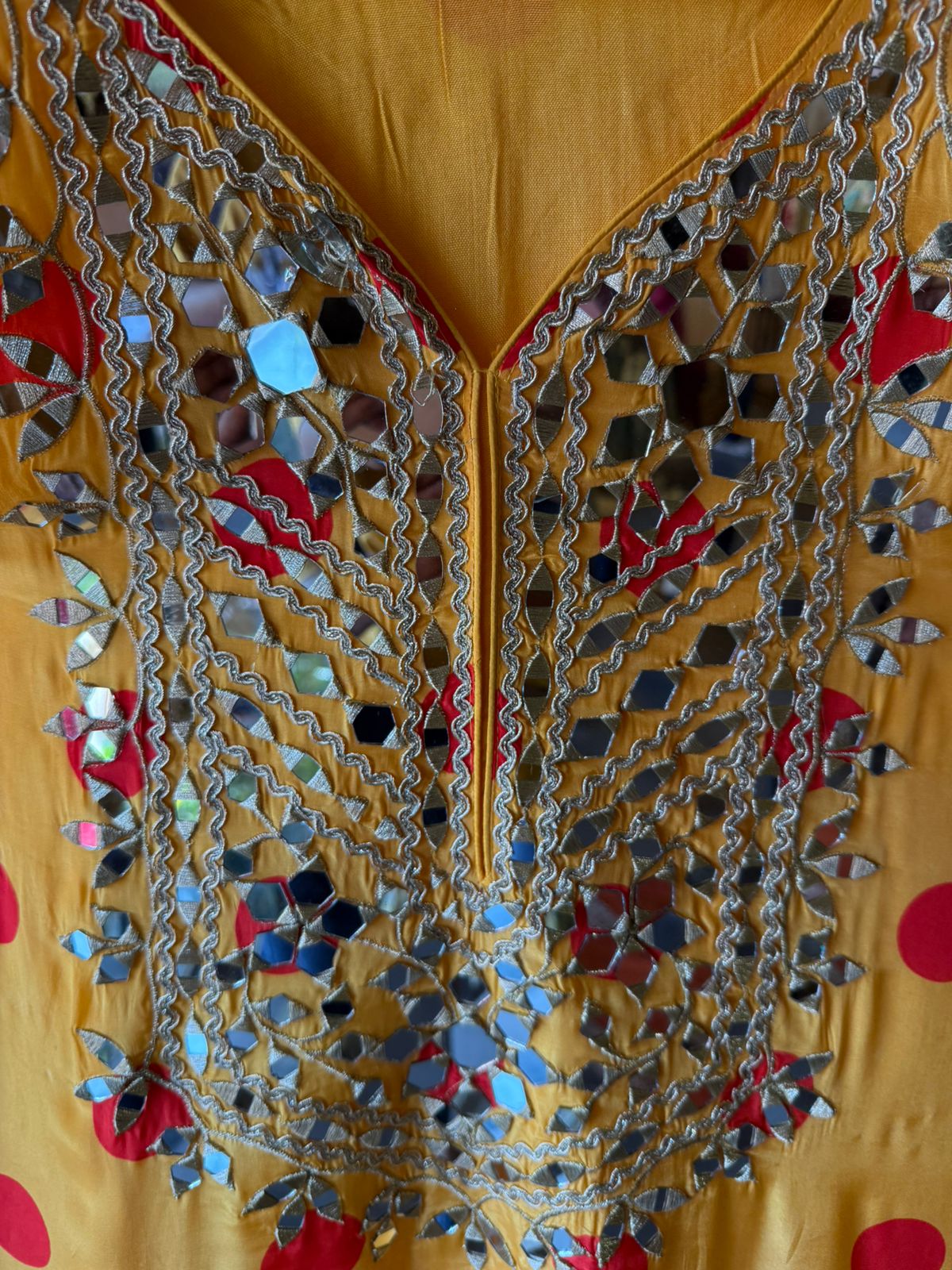 POLKA DOTS KAAFTAN SET