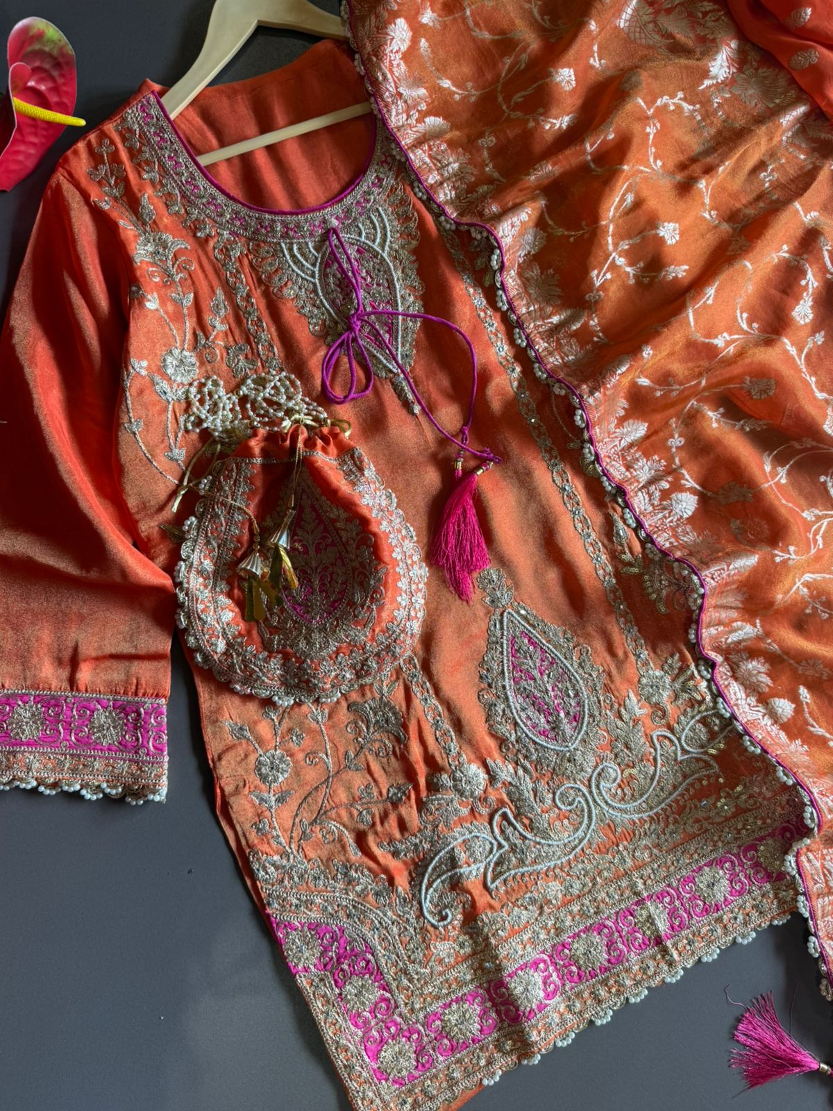 Beautiful ethnic sharara set