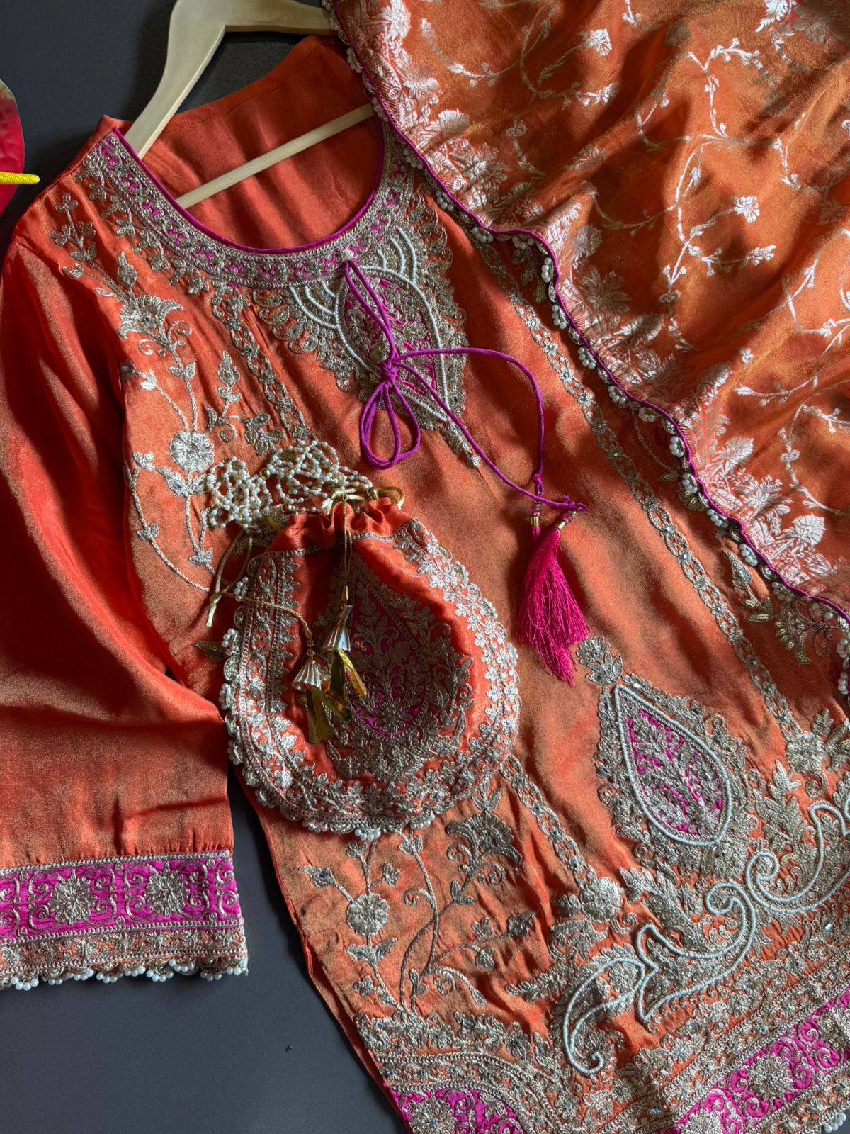 Beautiful ethnic sharara set