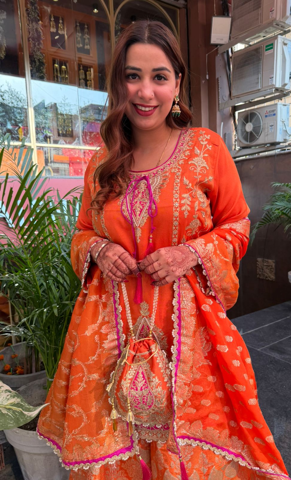 Beautiful ethnic sharara set