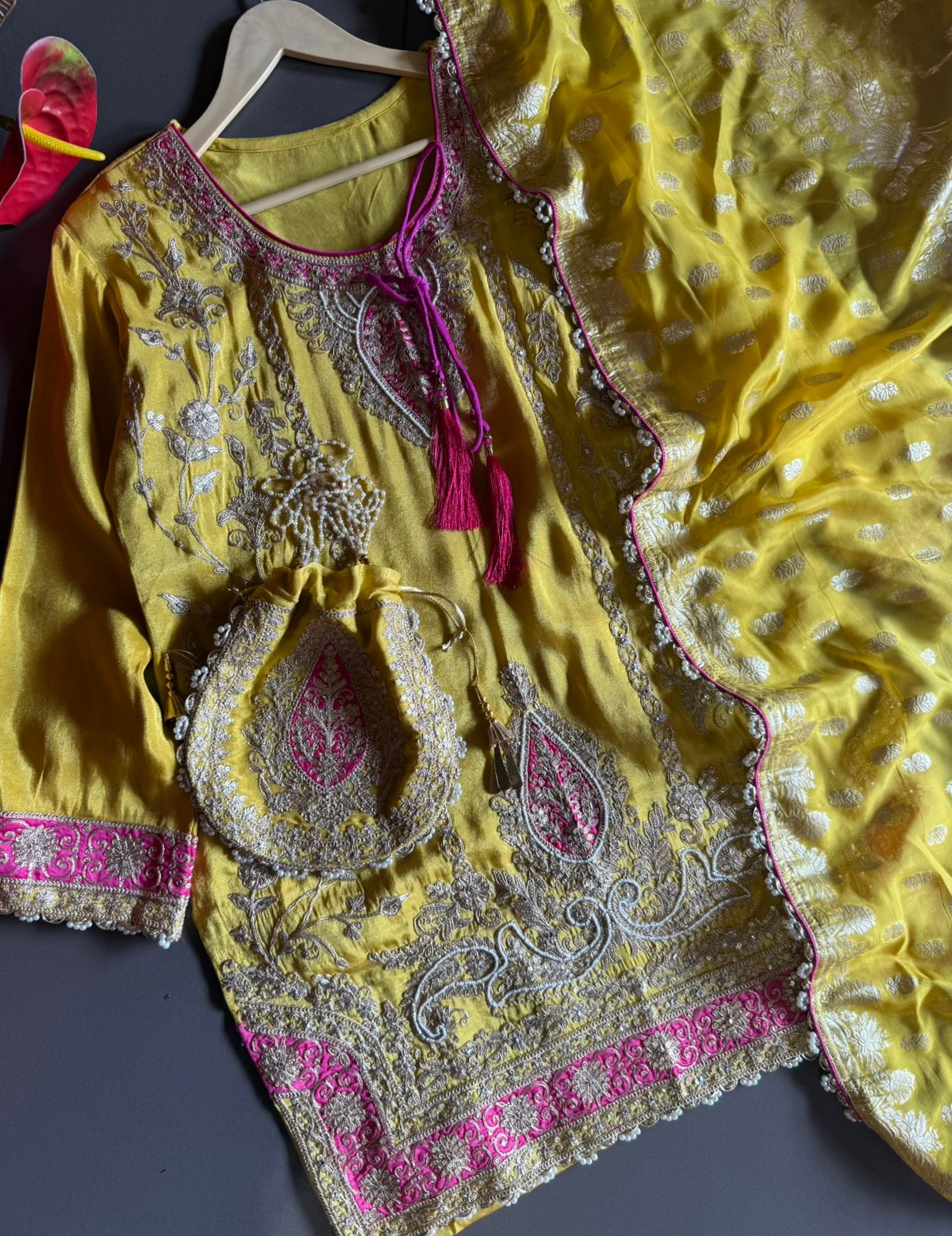 Beautiful ethnic sharara set