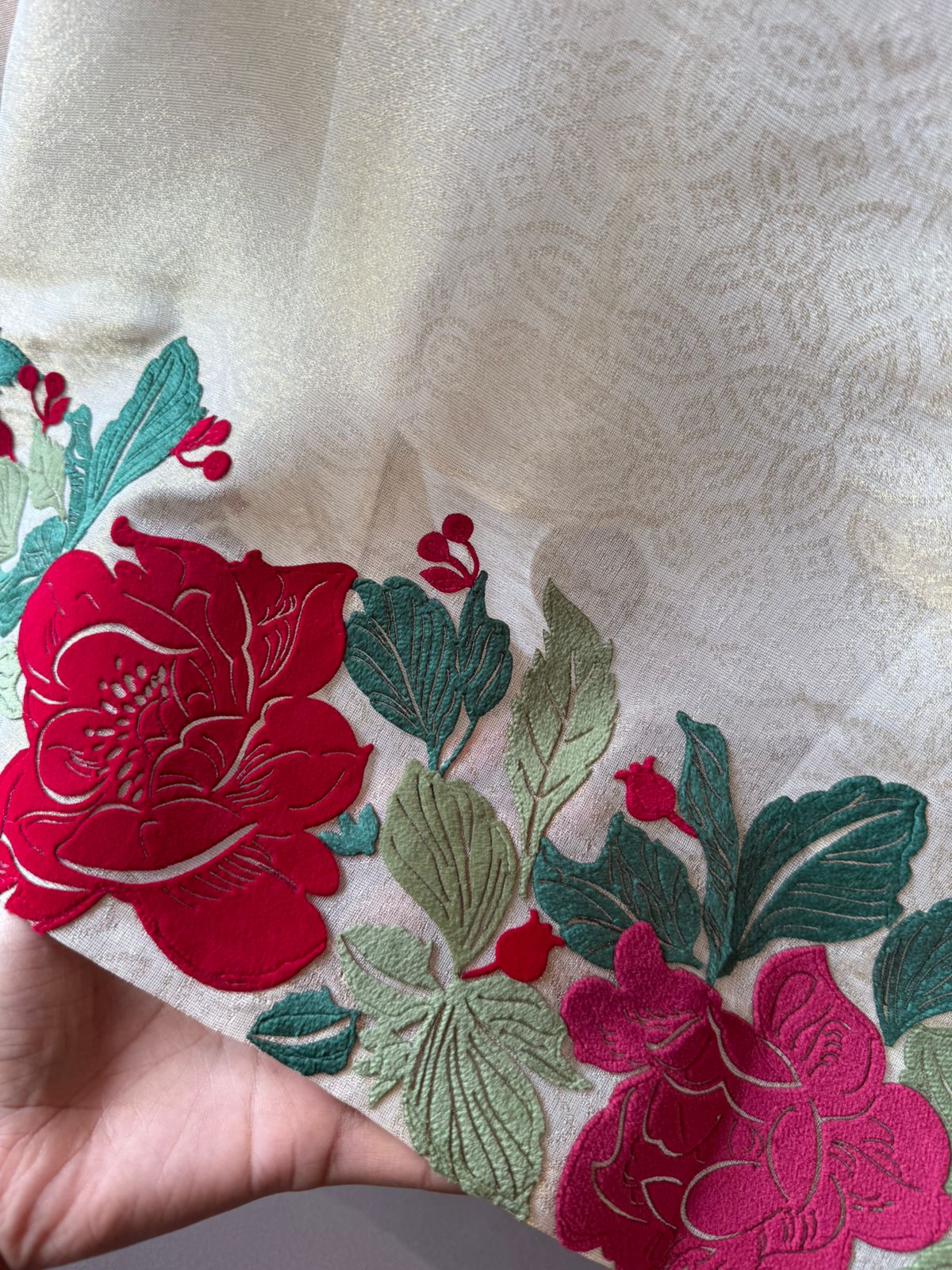 Beautifully designed unstitched suit