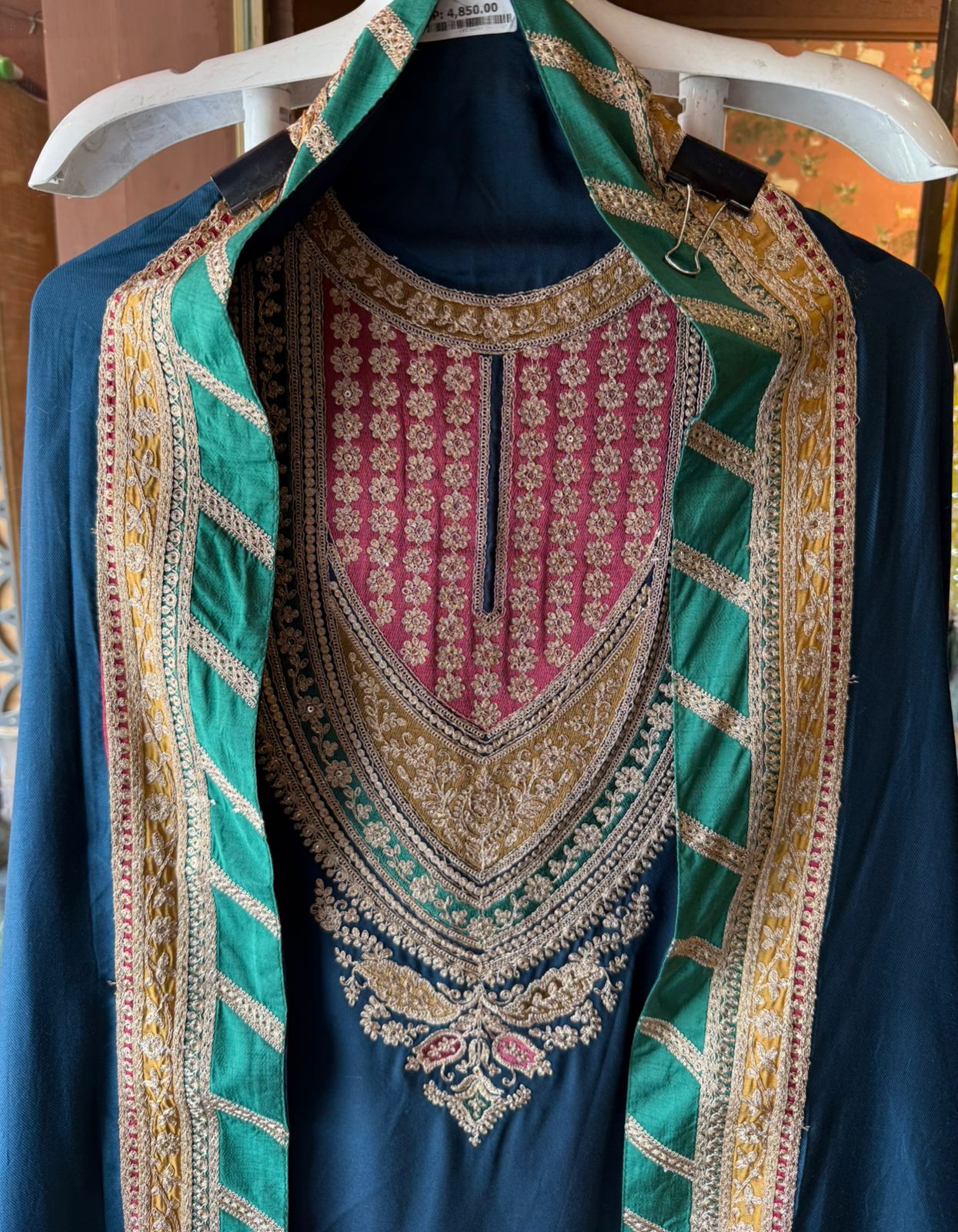 elegance and richness pashmina Suits