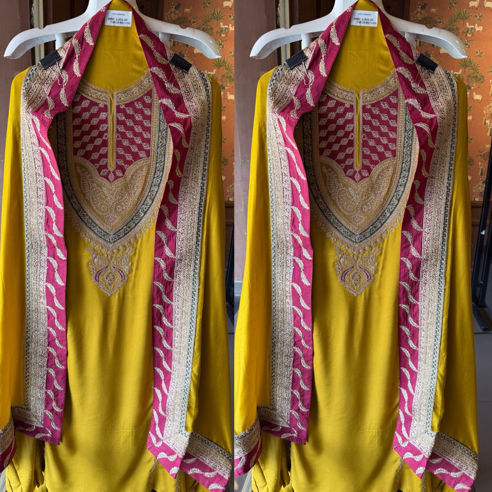 elegance and richness pashmina Suits