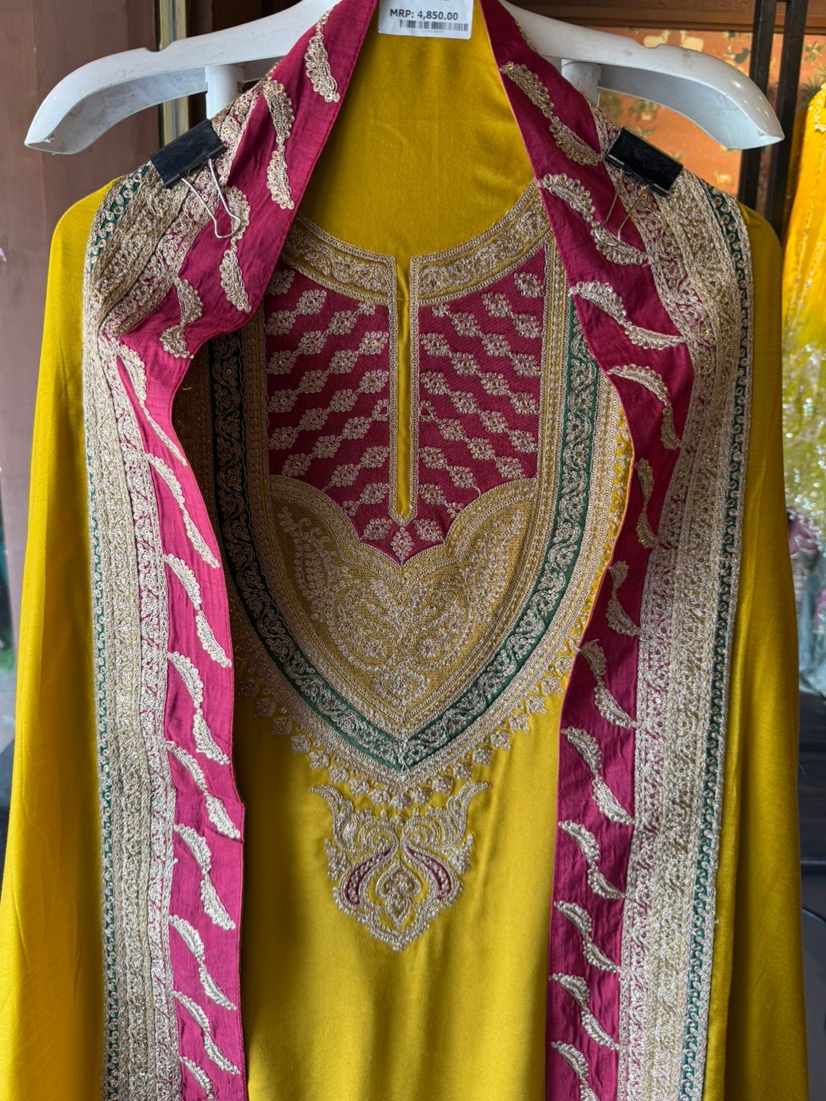 elegance and richness pashmina Suits