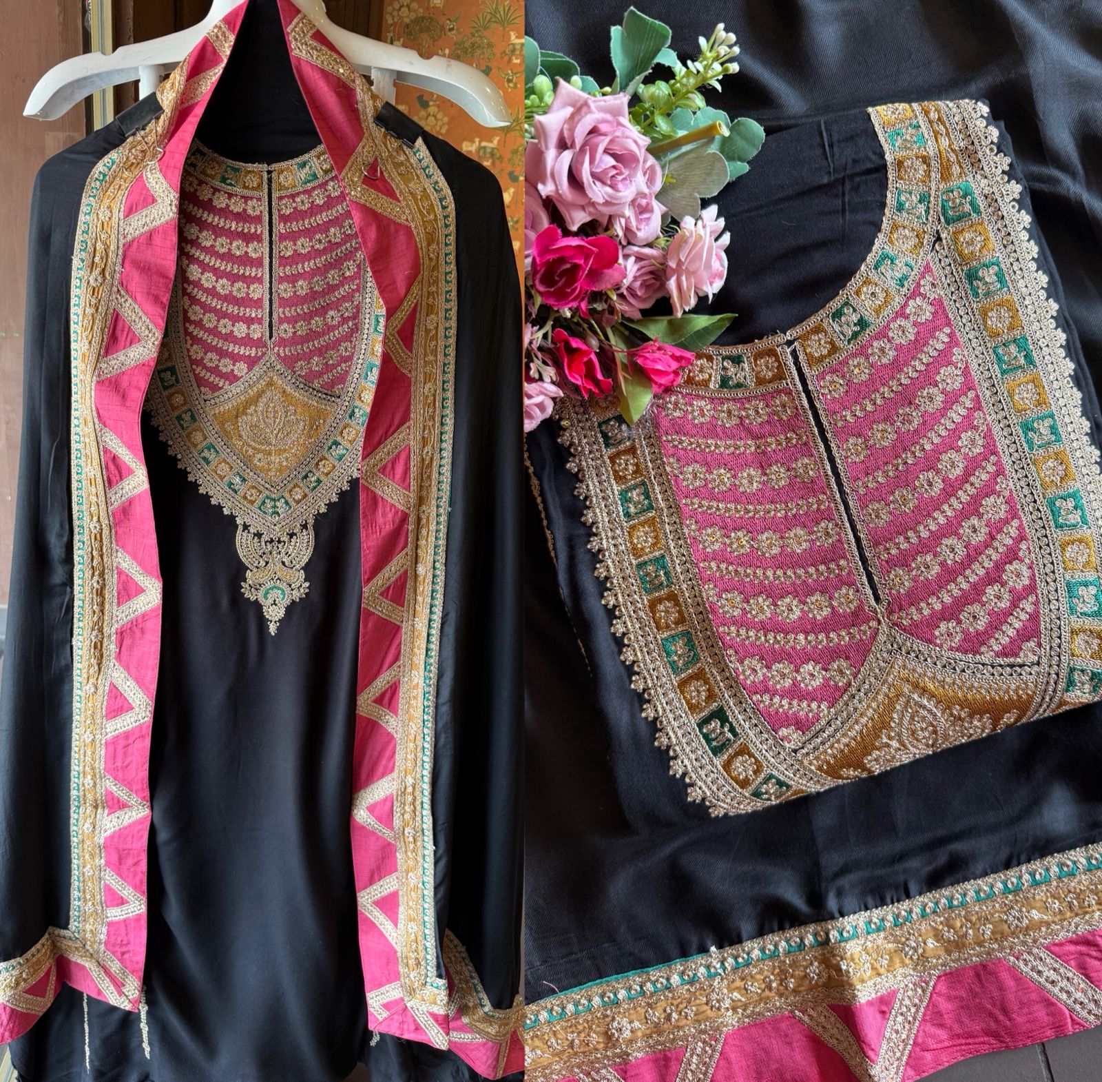 elegance and richness pashmina Suits