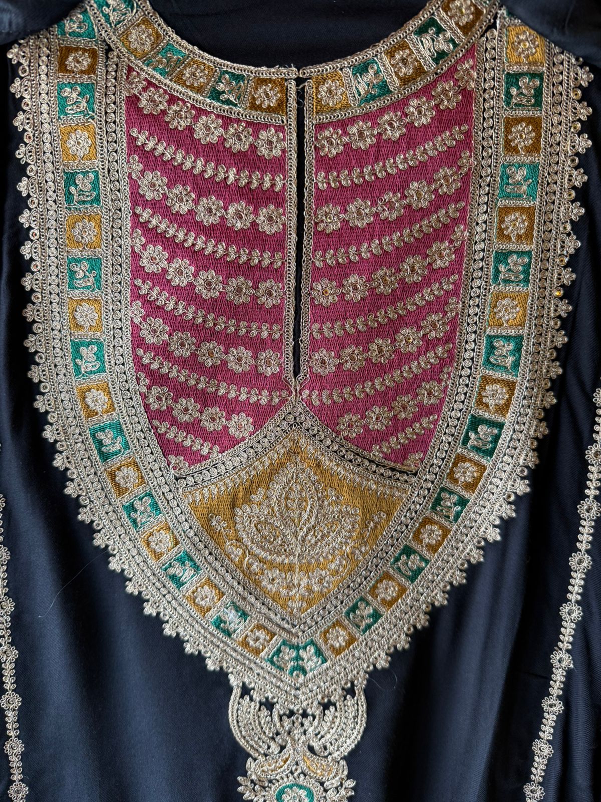 elegance and richness pashmina Suits