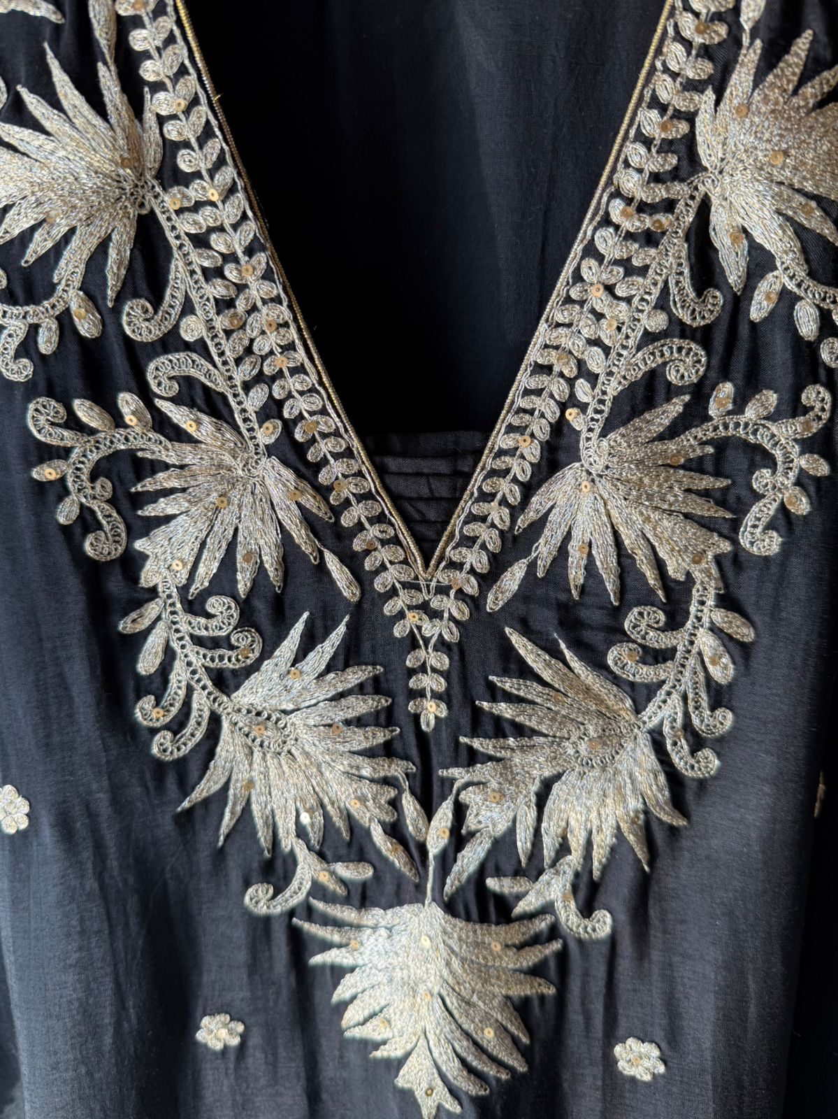 Straight Cut Raw Silk tunic