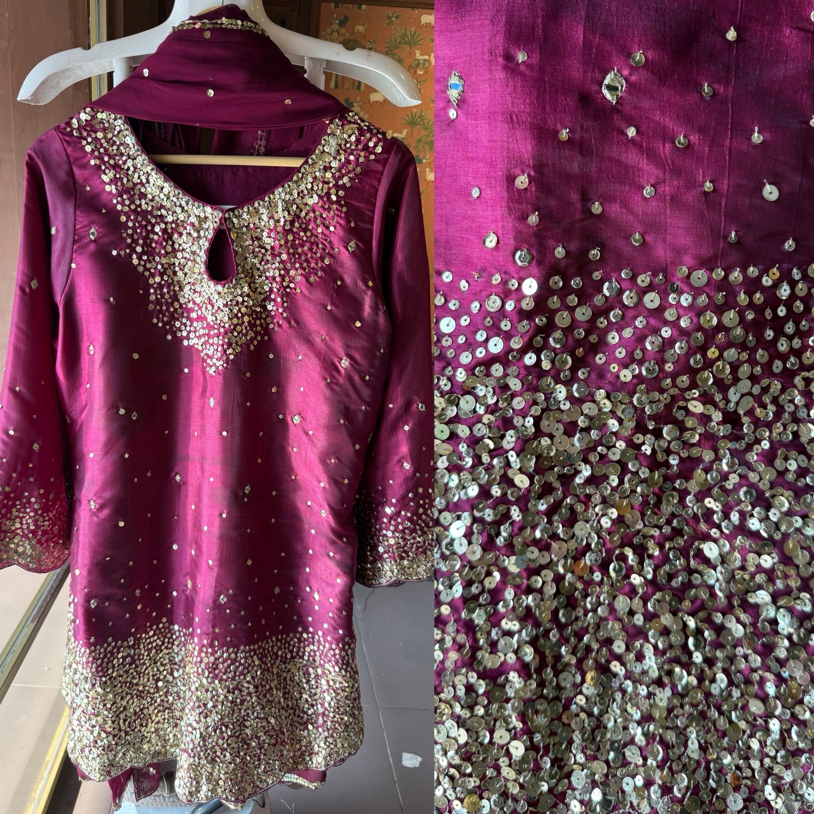 Beautiful stitched Suit