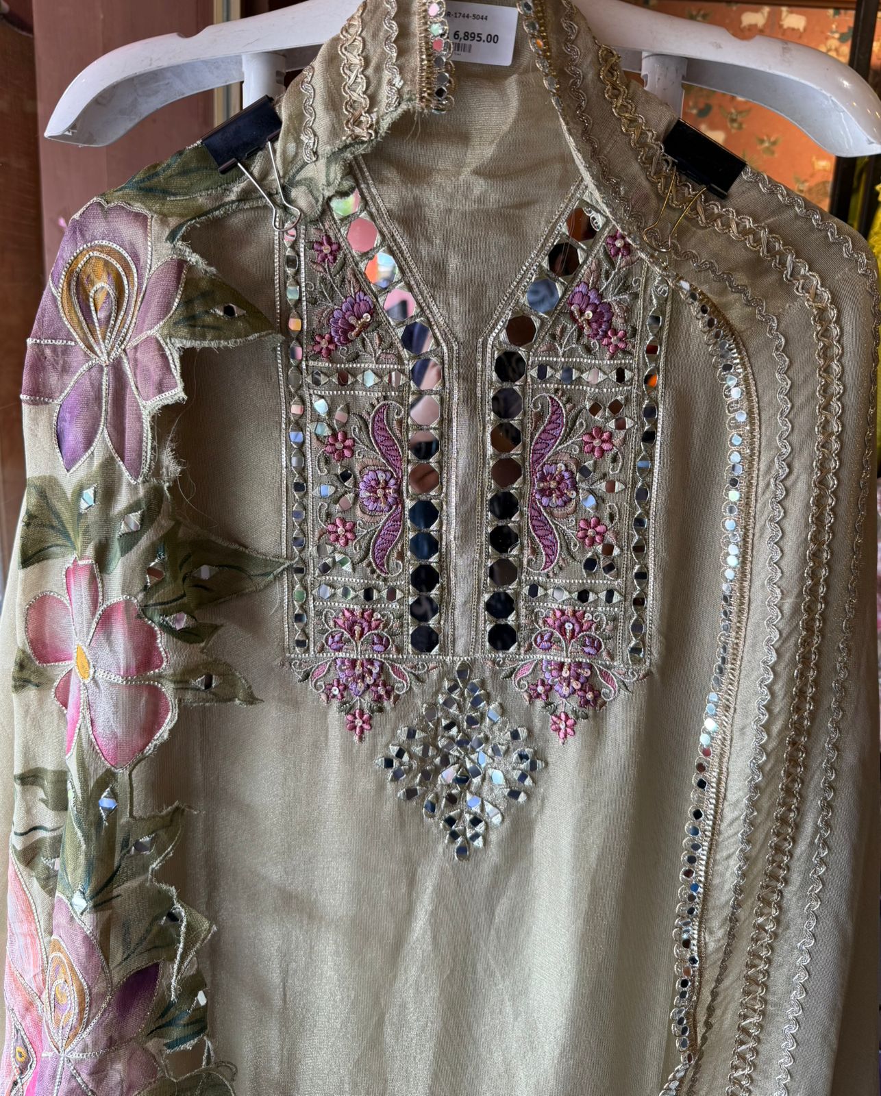 Tissue unstitched Suit set