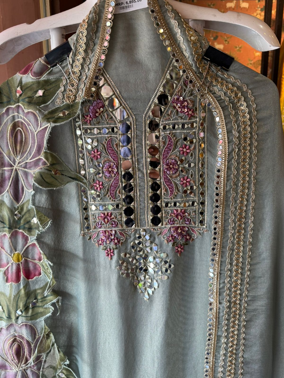 Tissue unstitched Suit set