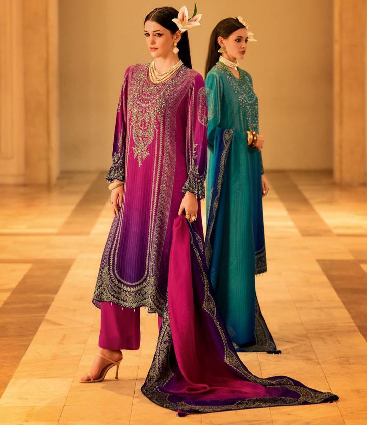 Viscose pashmina digitally printed