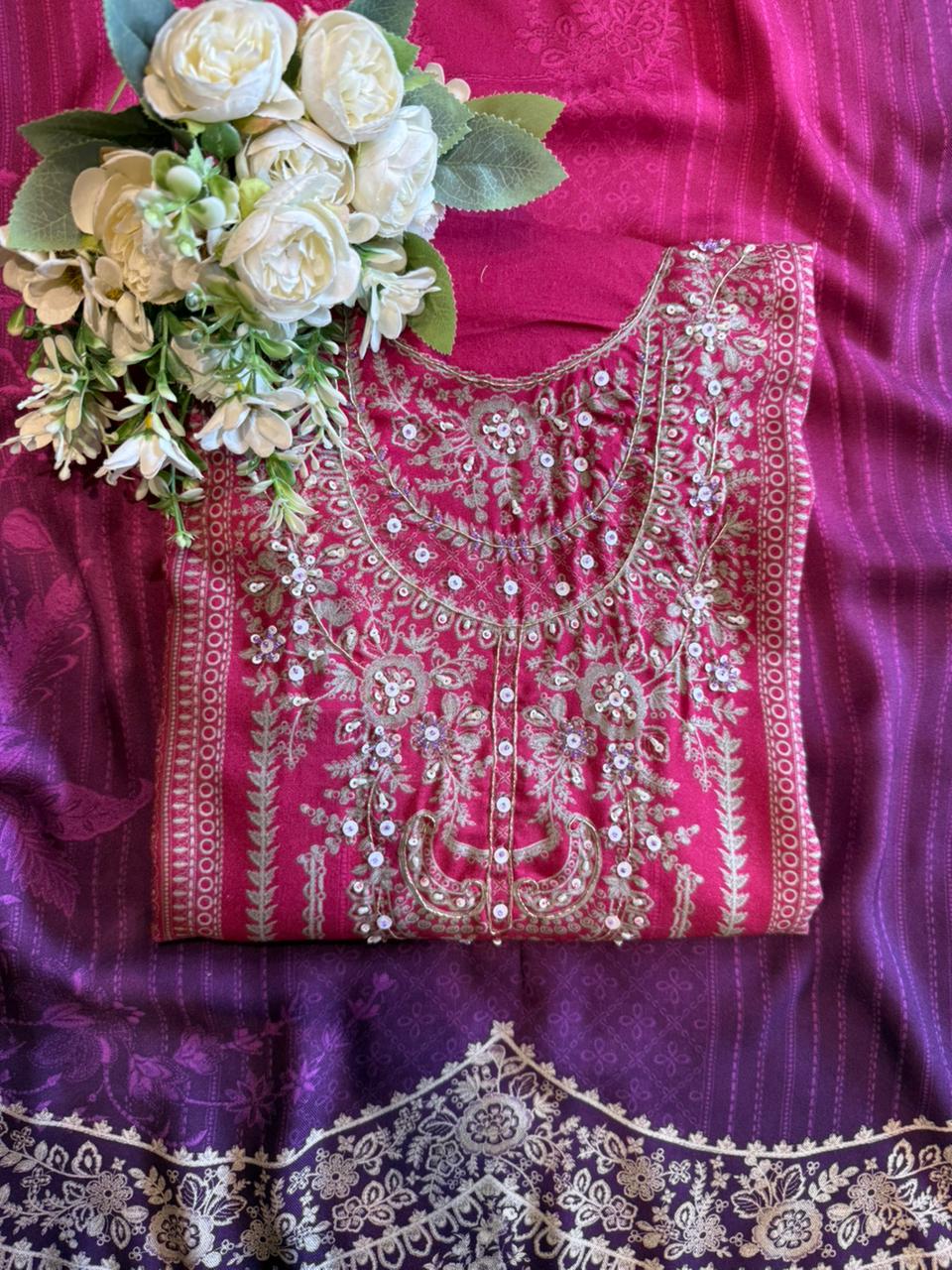 Viscose pashmina digitally printed