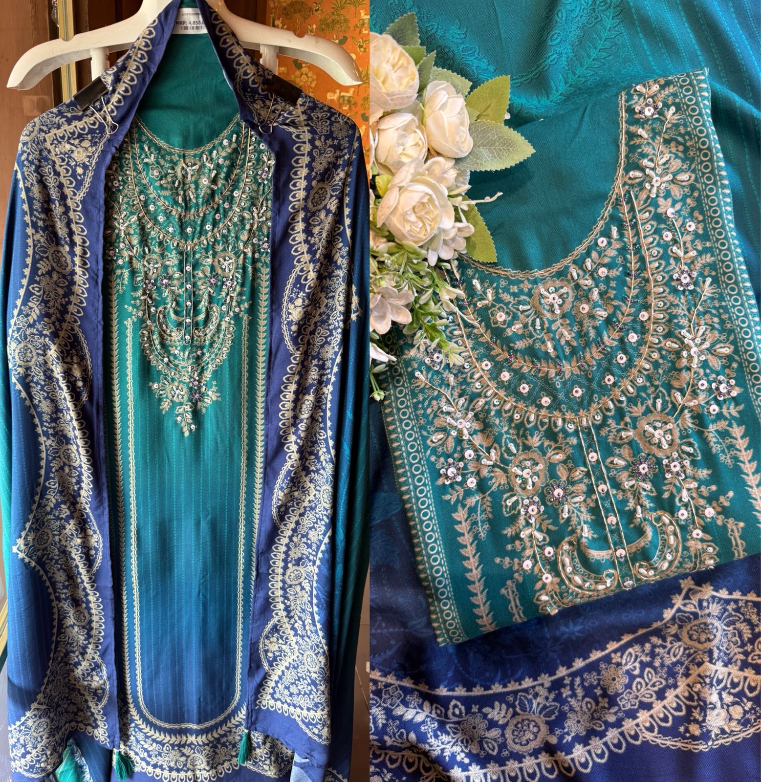 Viscose pashmina digitally printed