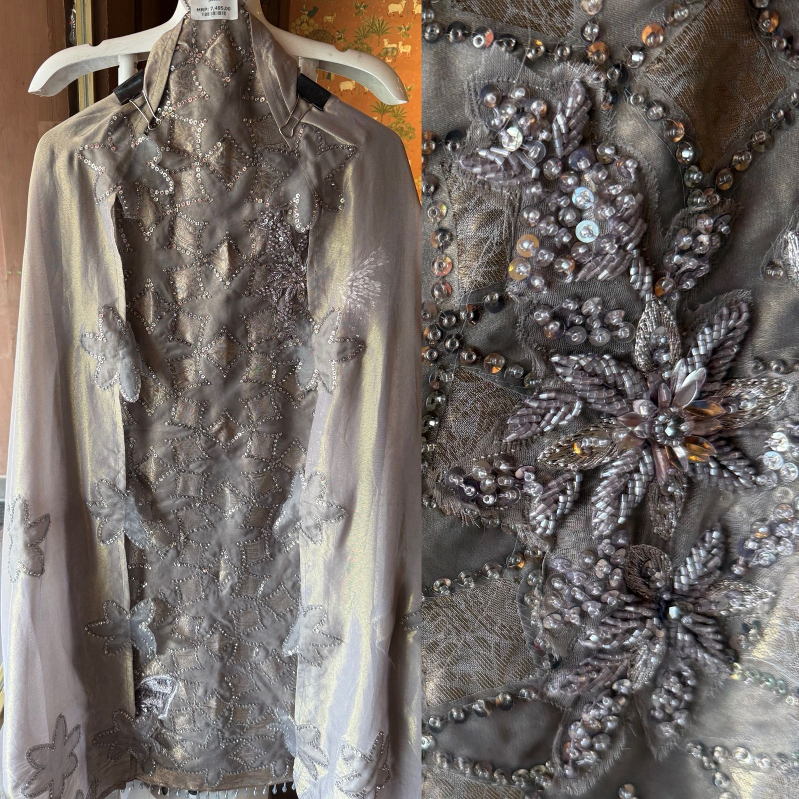 new designer wear Unstitched suit