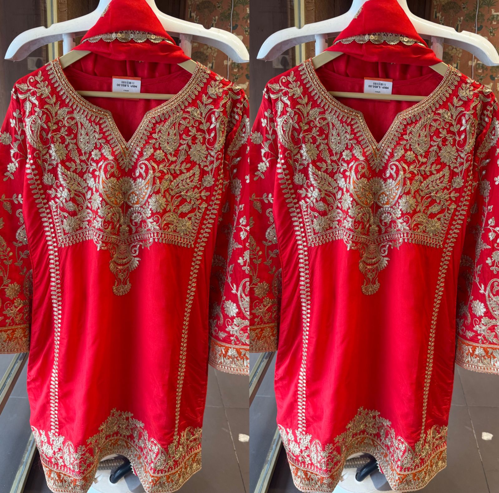 Pure 100% silk Kurta